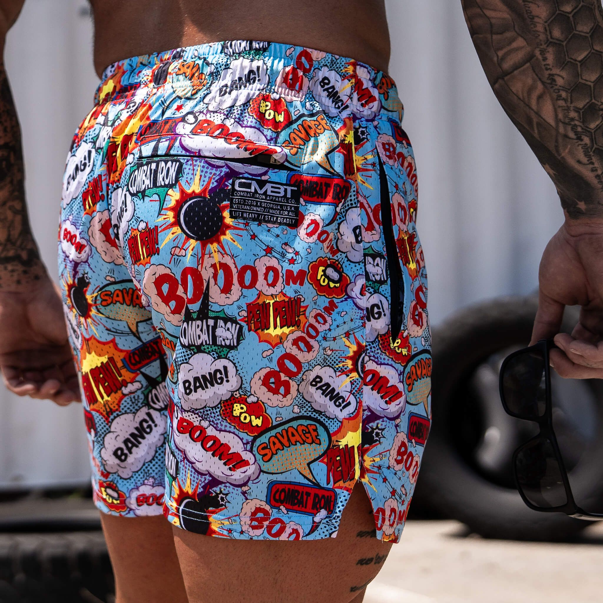 Herren Original Mesh Lifestyle-Shorts | 13 cm