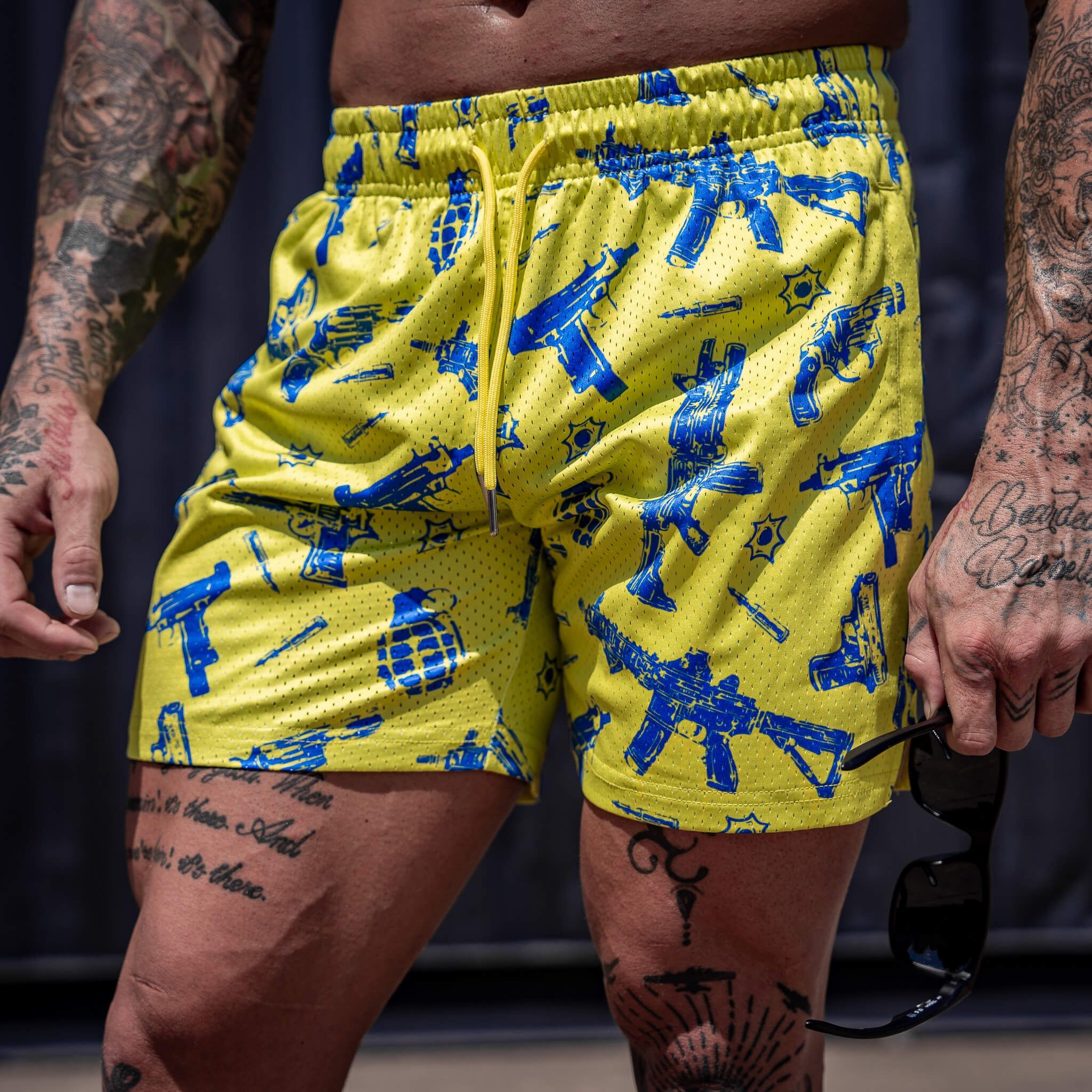 Herren Original Mesh Lifestyle-Shorts | 13 cm