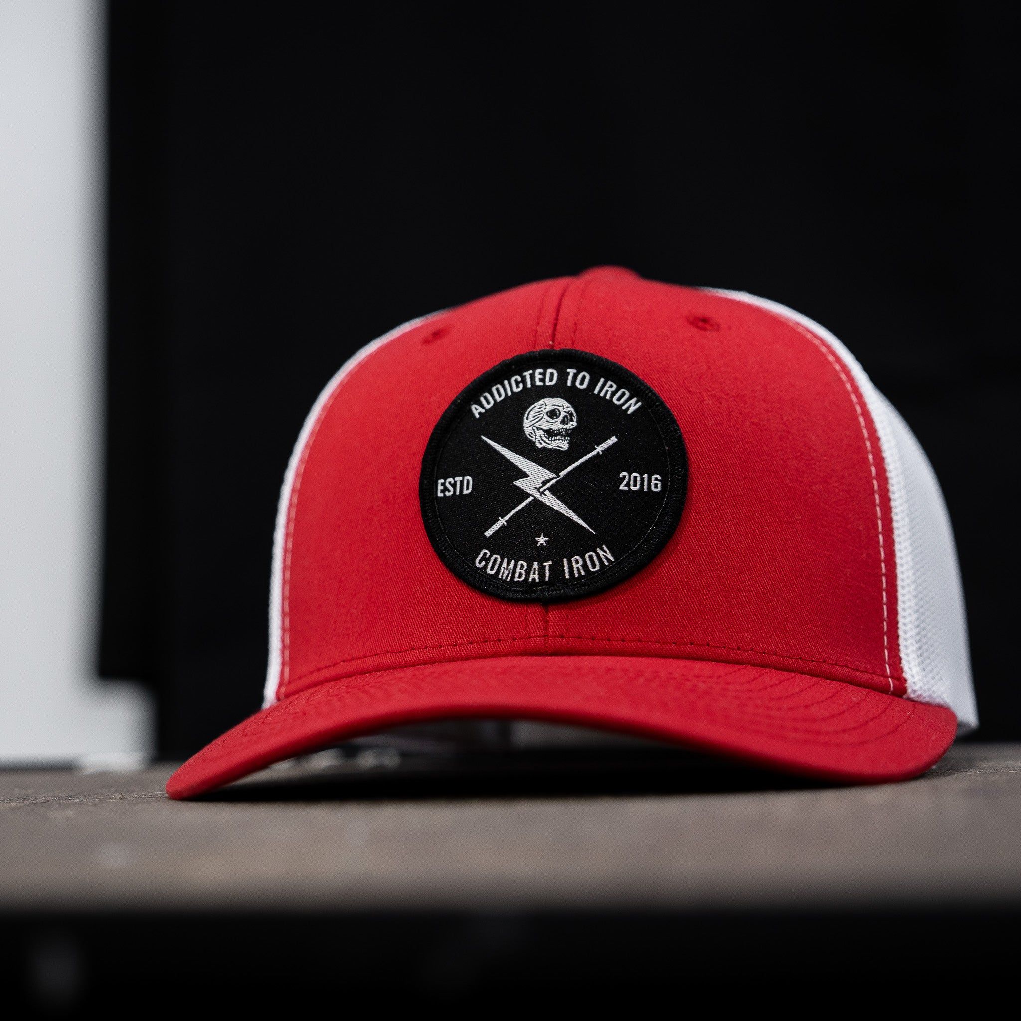 Addicted To Iron Patch Snapback Mütze