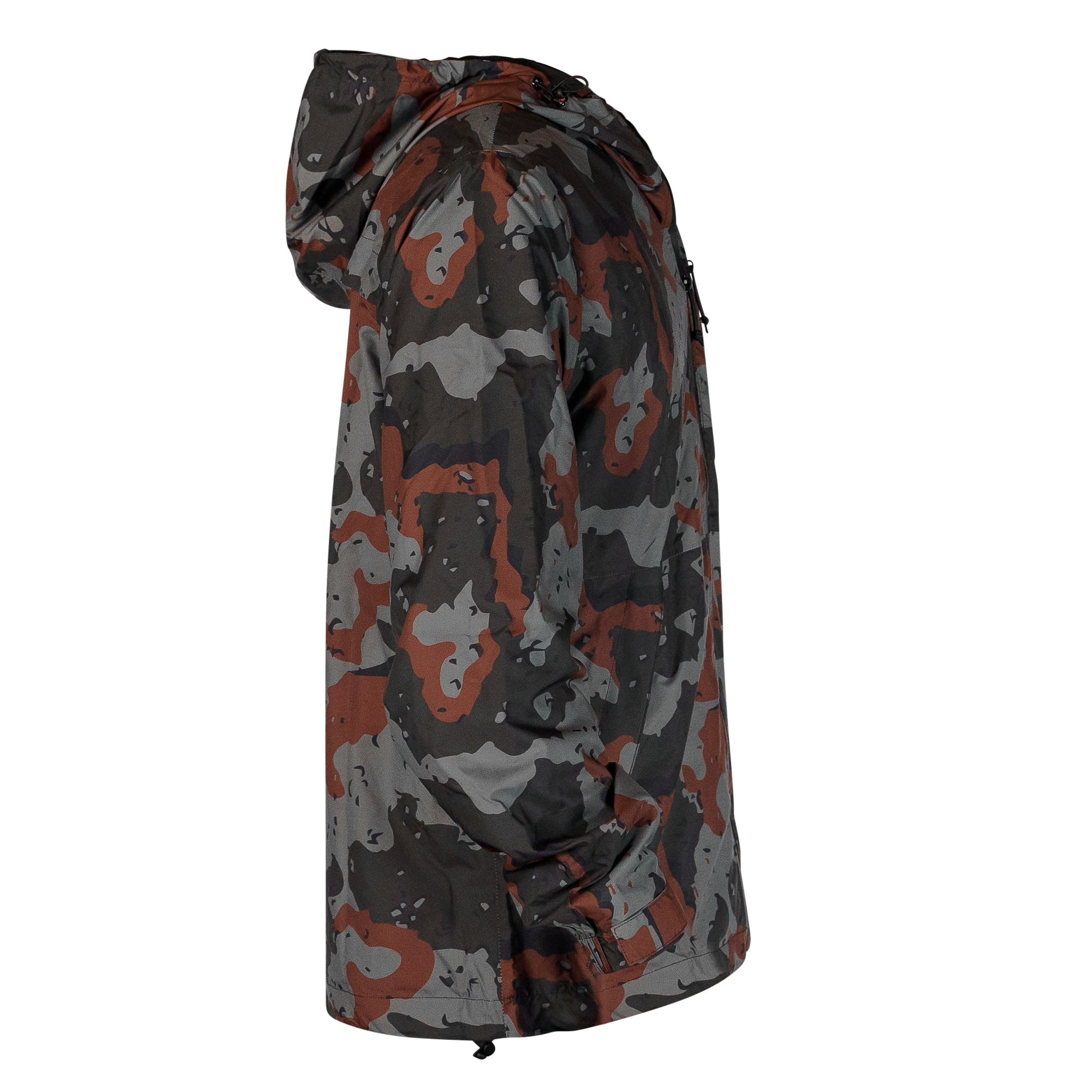 Herren wasserdichte Regenjacke V2 | Durchgehender Reißverschluss