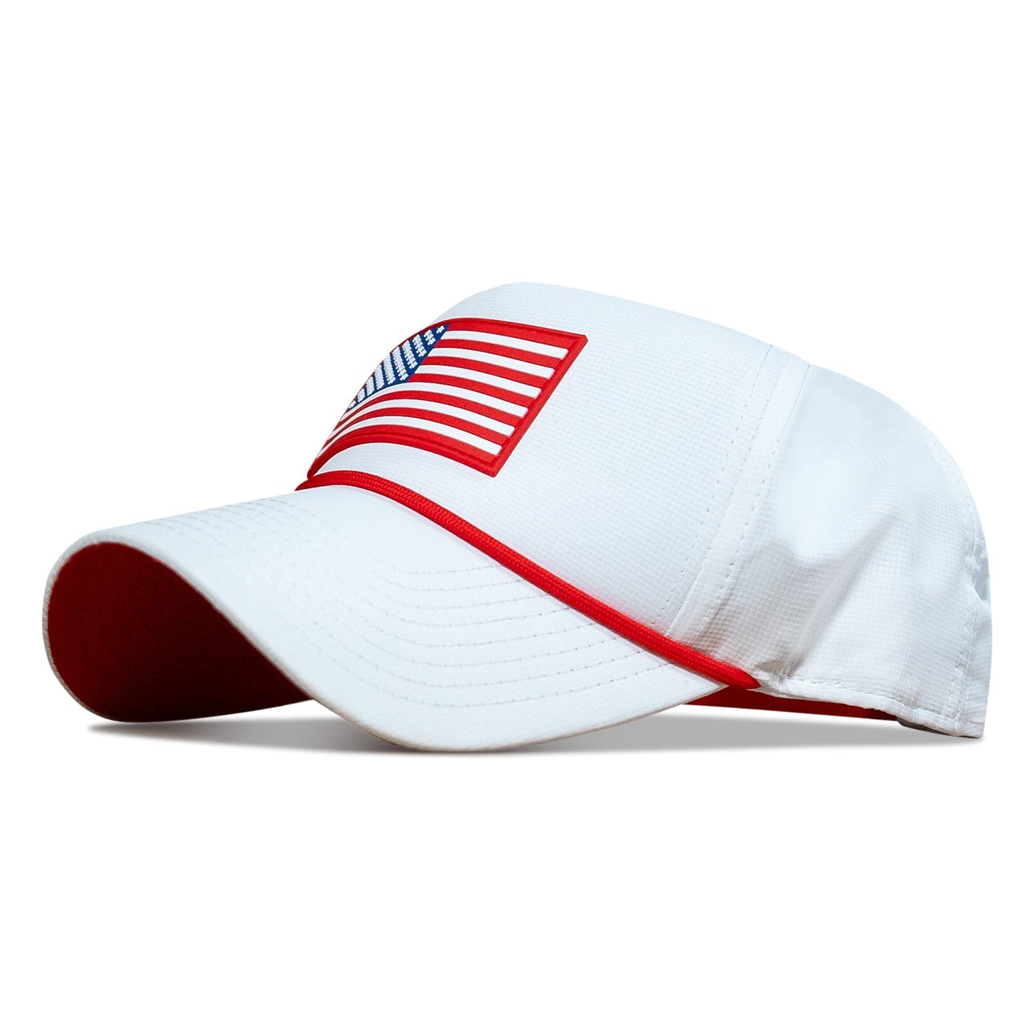 USA Flag Patch Weekender Style Performance Snapback Cap