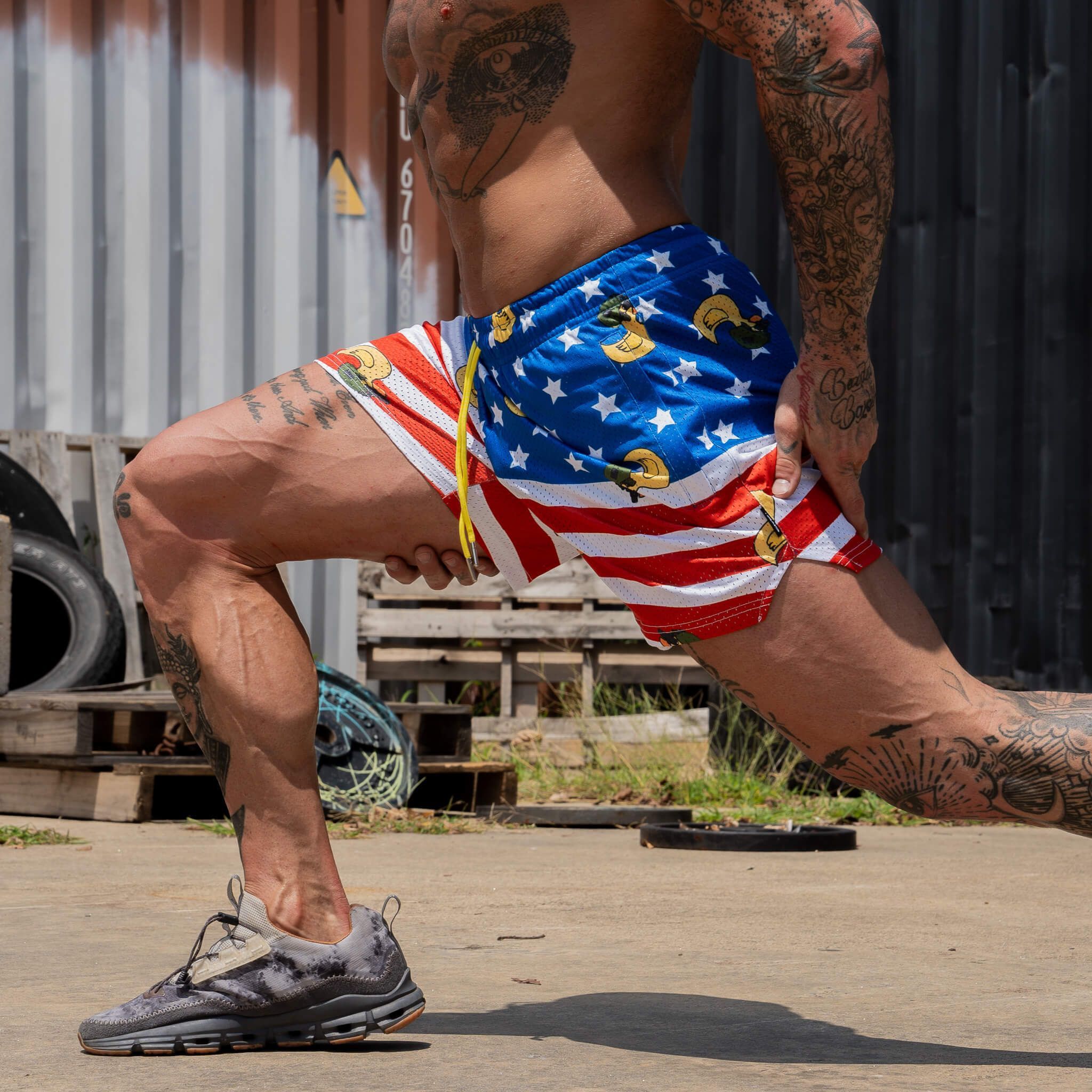 Herren Original Mesh Lifestyle-Shorts | 13 cm