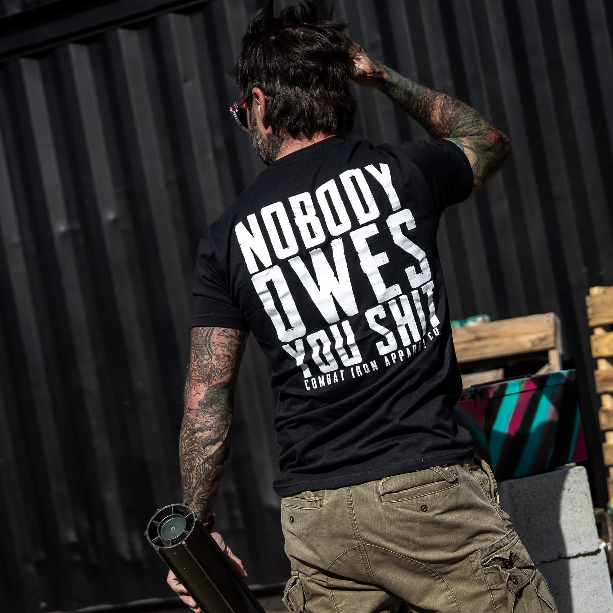 NOBODY OWES YOU Men's T-Shirt