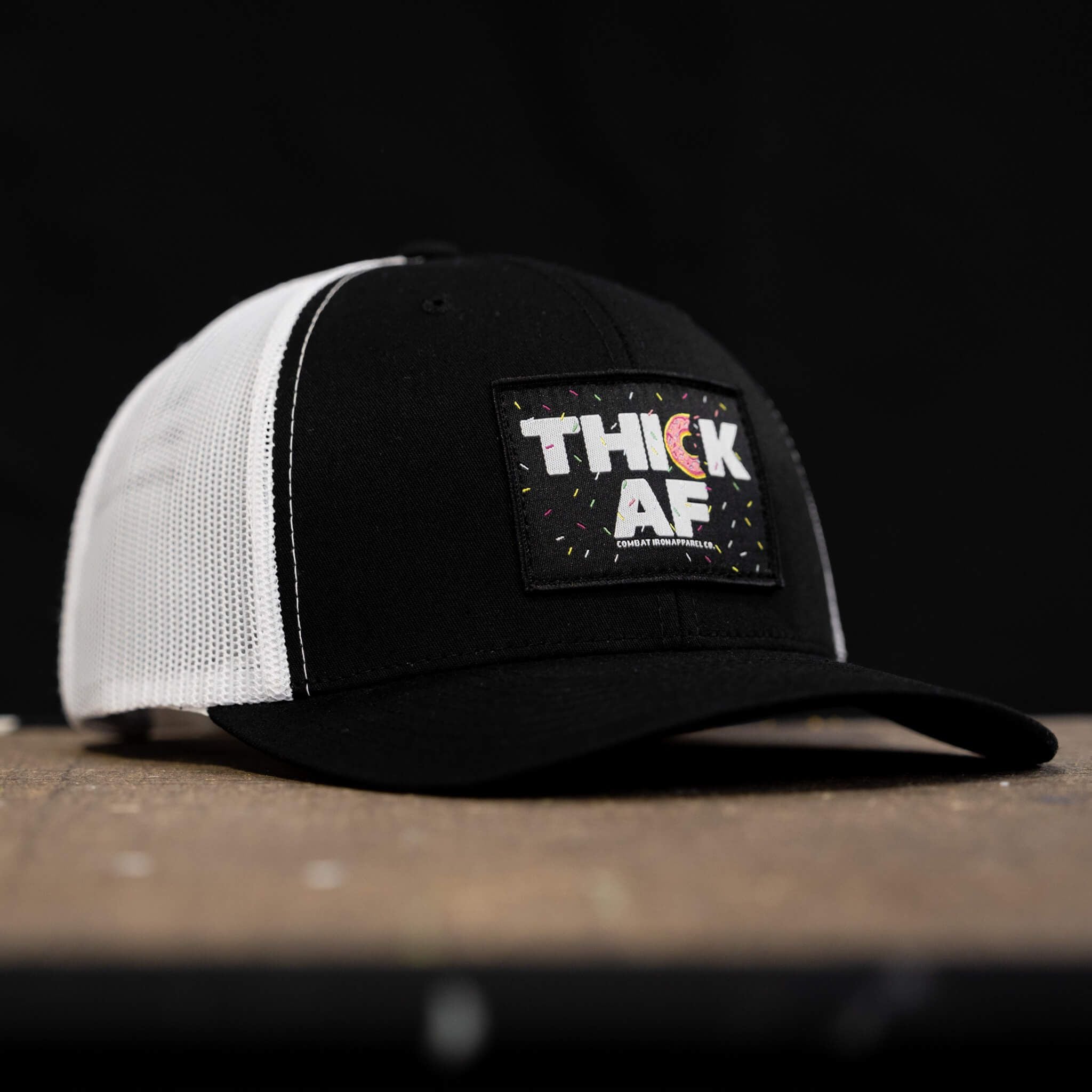 THICK AF DONUT EDITION PATCH MID-PROFILE MESH SNAPBACK Cap