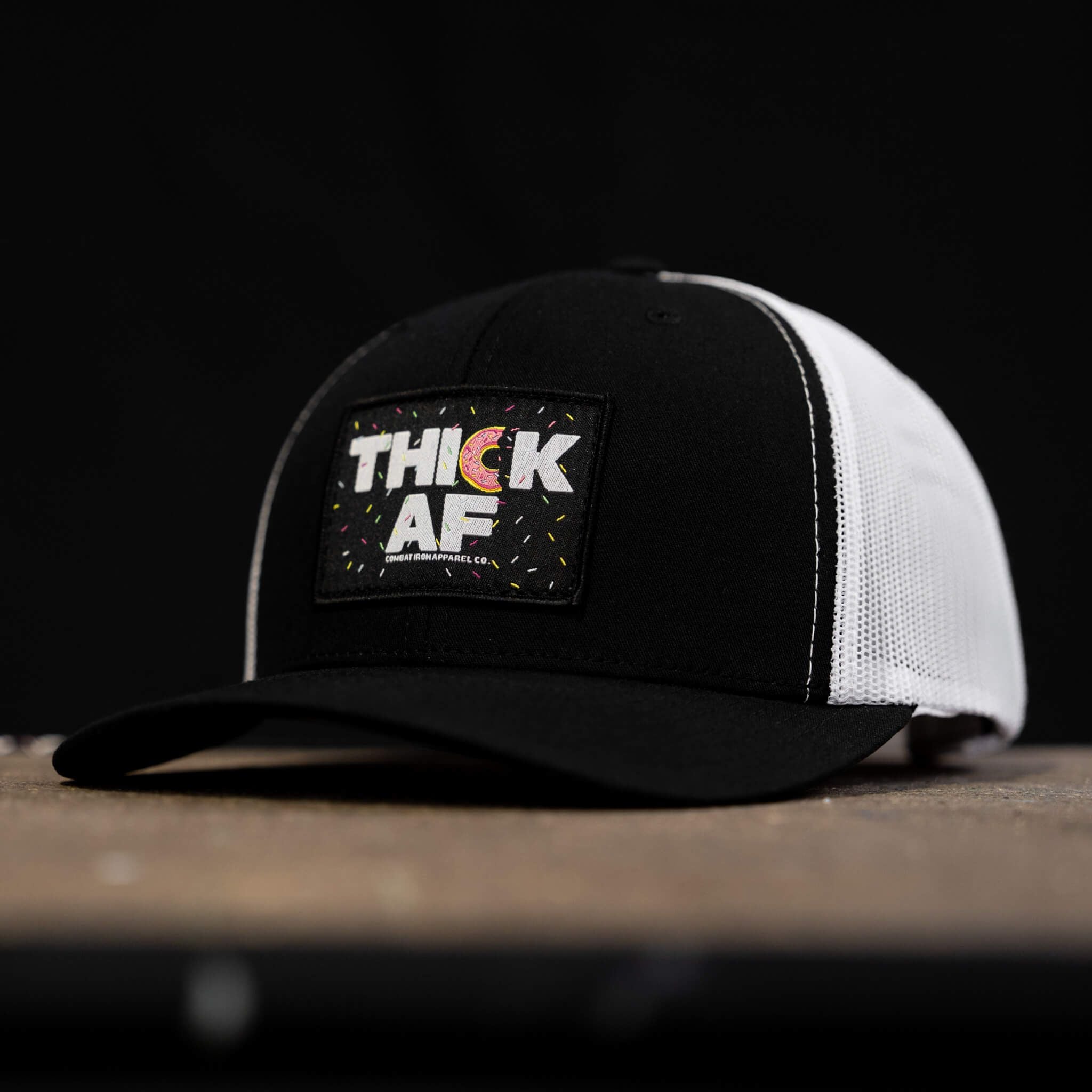 THICK AF DONUT EDITION PATCH MID-PROFILE MESH SNAPBACK Cap