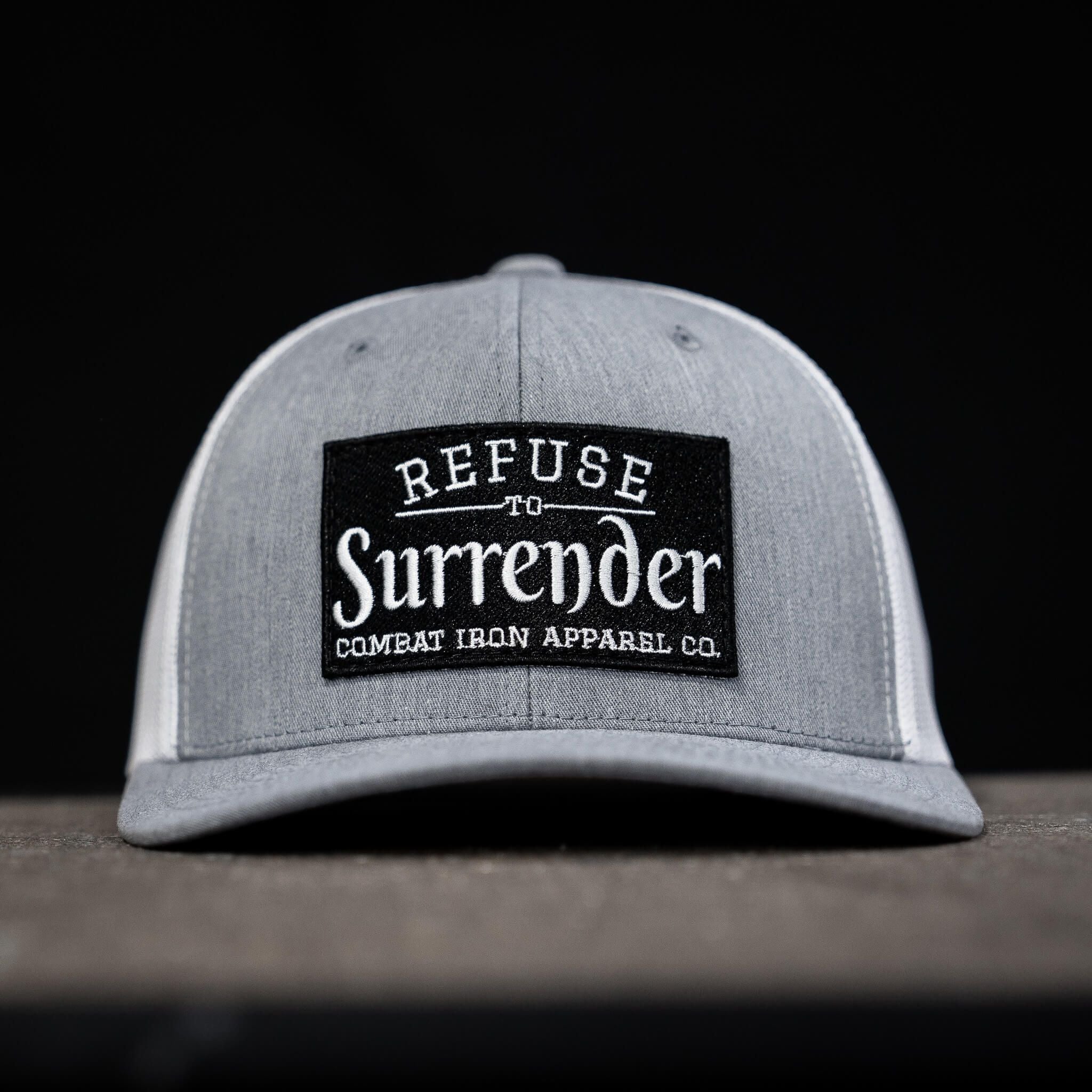 Refuse To Surrender B/W Patch Snapback Hat
