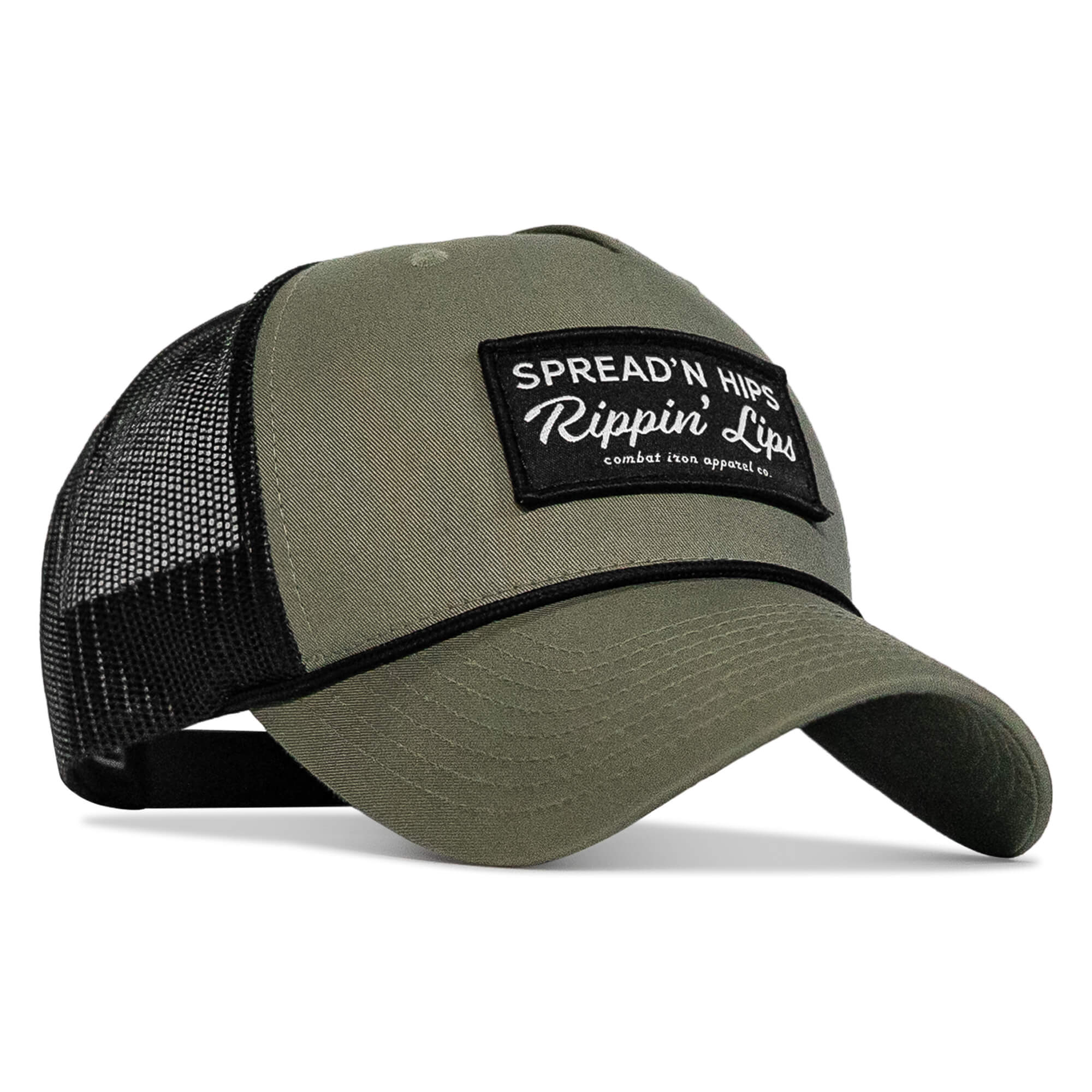 Spreadin' Hips Rippin' Lips Patch Rope Snapback