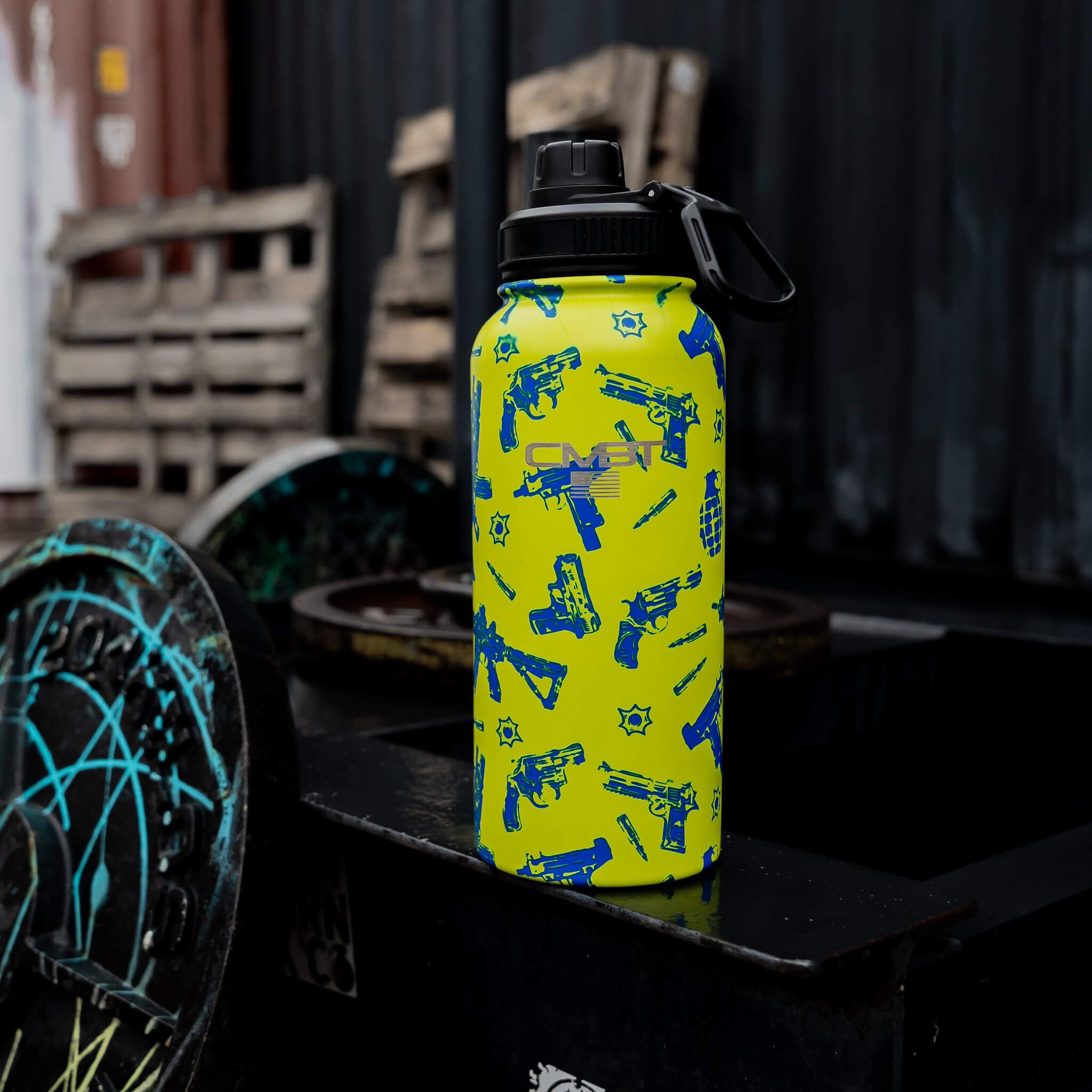 32oz Metall-Trinkflasche V2 | 24 Std. isoliert + Trinköffnung