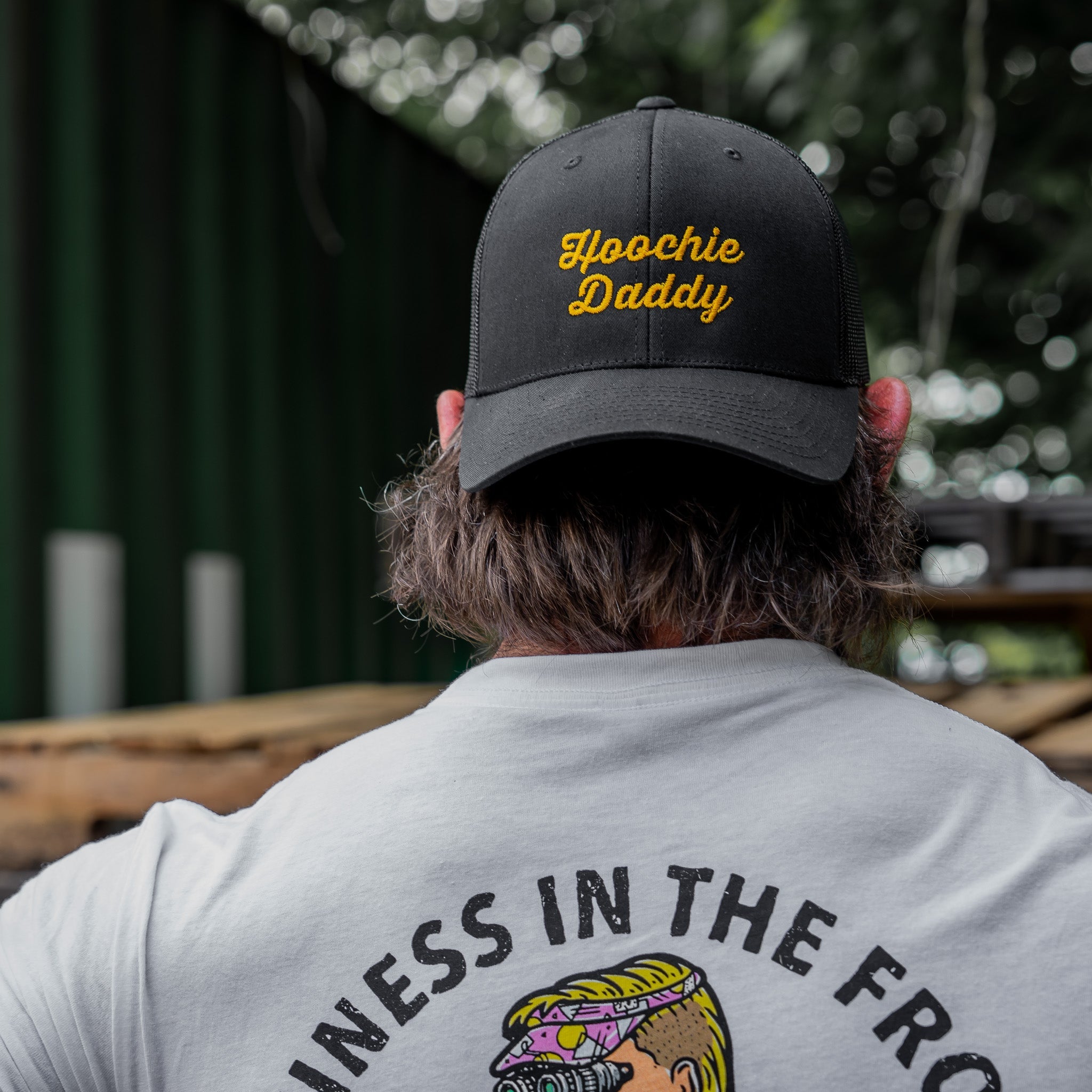 Hoochie Daddy Script Patch Snapback Hat