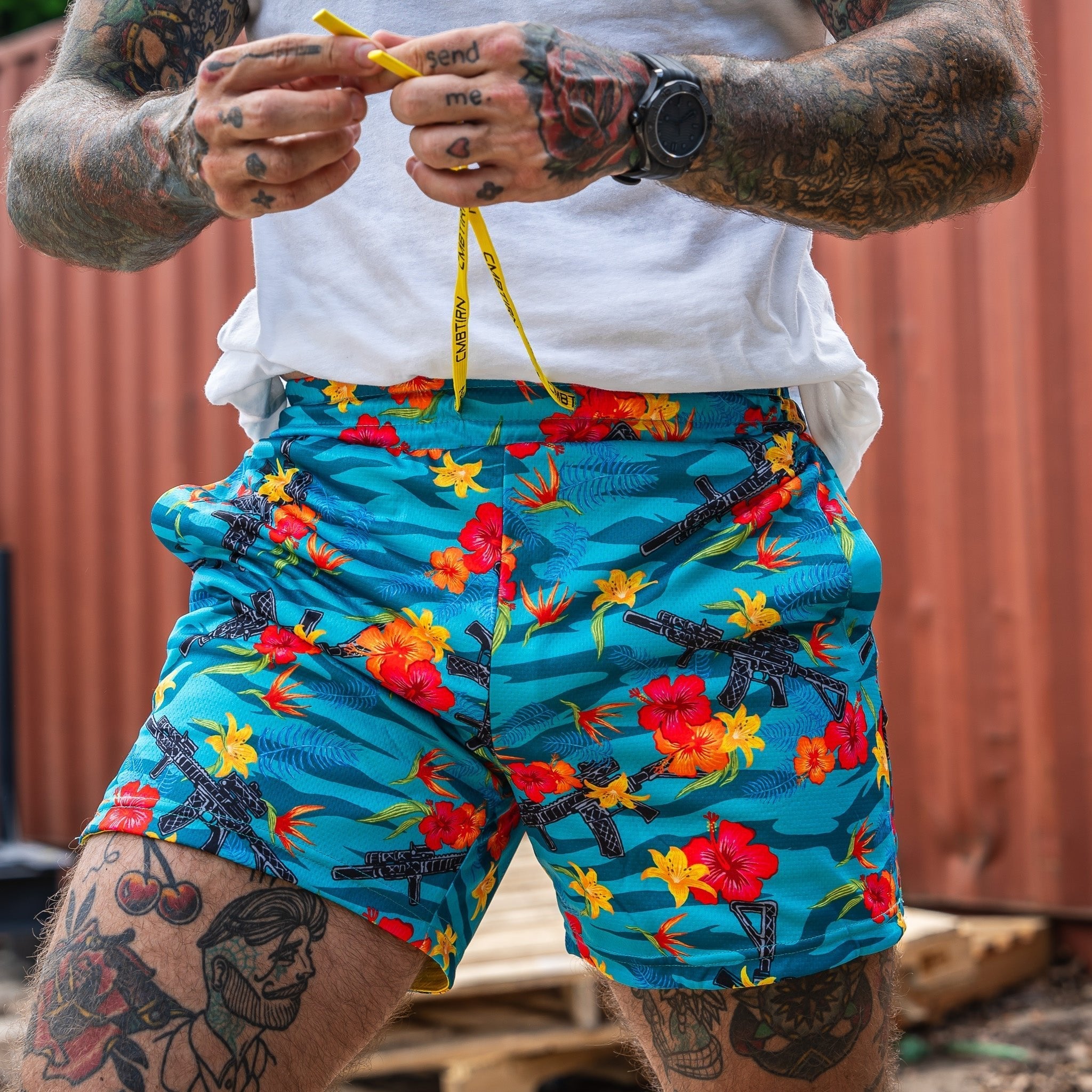 Herren Mesh-Shorts „Hoochie Daddy“ | 5 Zoll