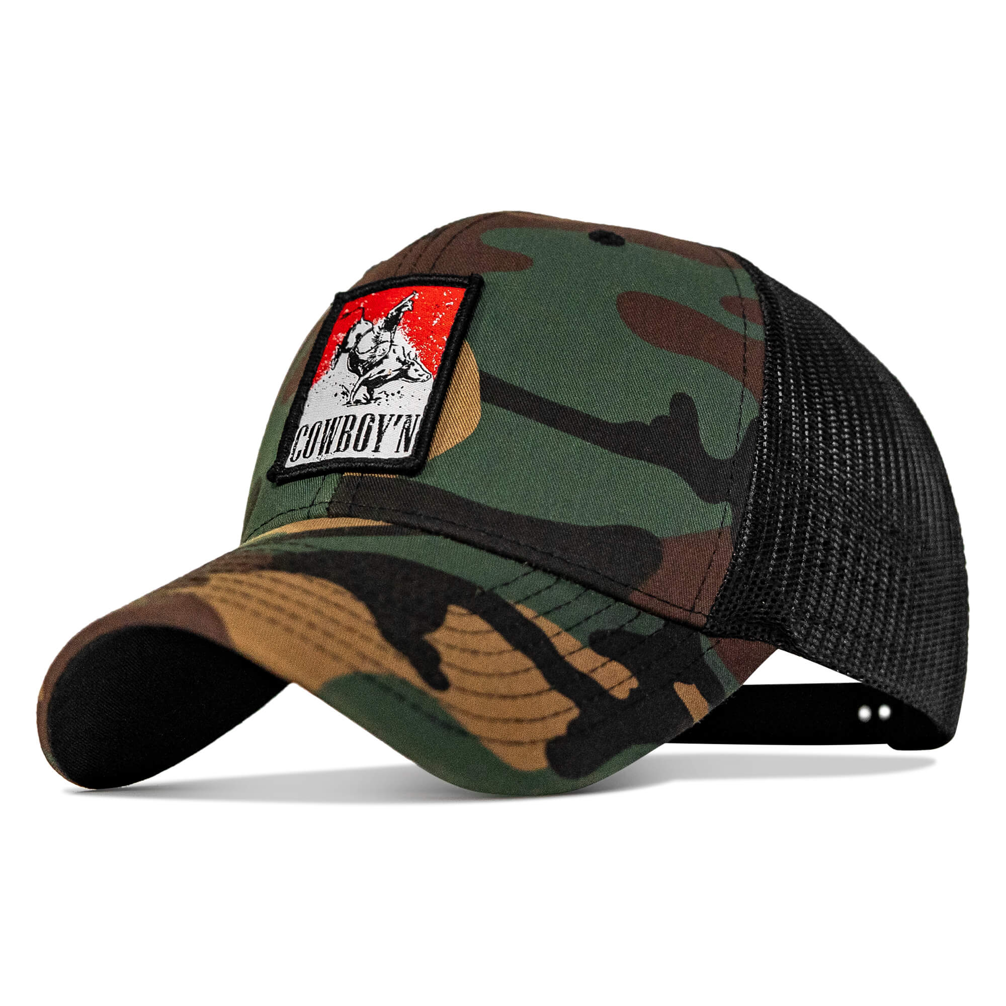 Cowboy'n Knuck If You Buck Patch SnapBack