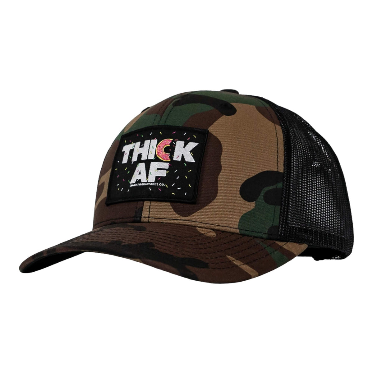 THICK AF DONUT EDITION PATCH MID-PROFILE MESH SNAPBACK Cap