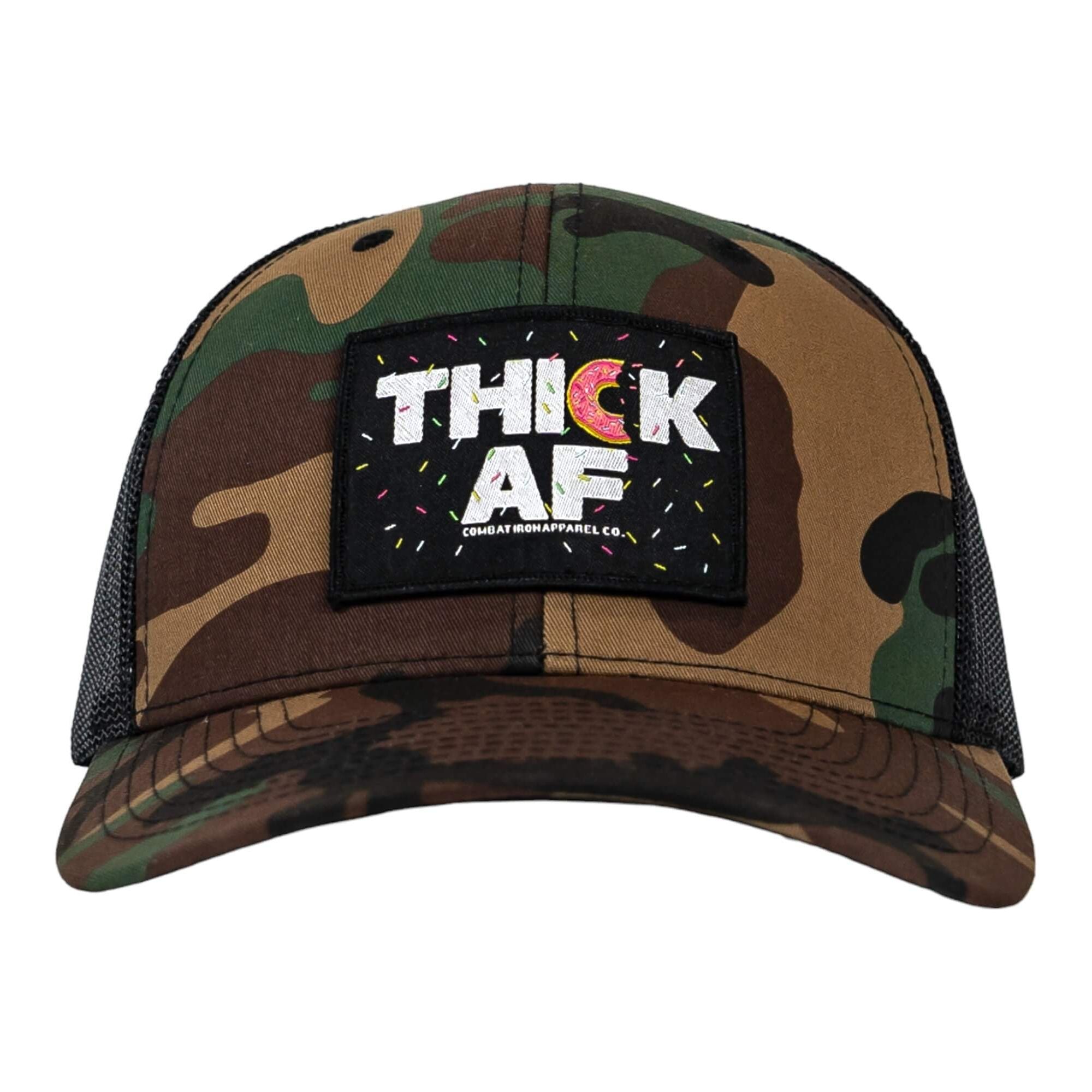 THICK AF DONUT EDITION PATCH MID-PROFILE MESH SNAPBACK Cap