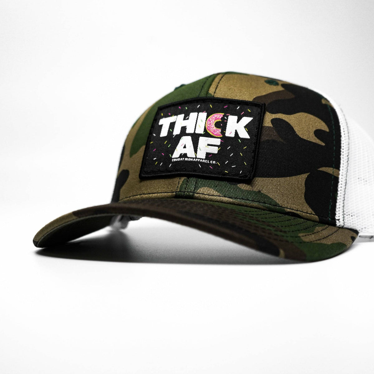 THICK AF DONUT EDITION PATCH MID-PROFILE MESH SNAPBACK Cap