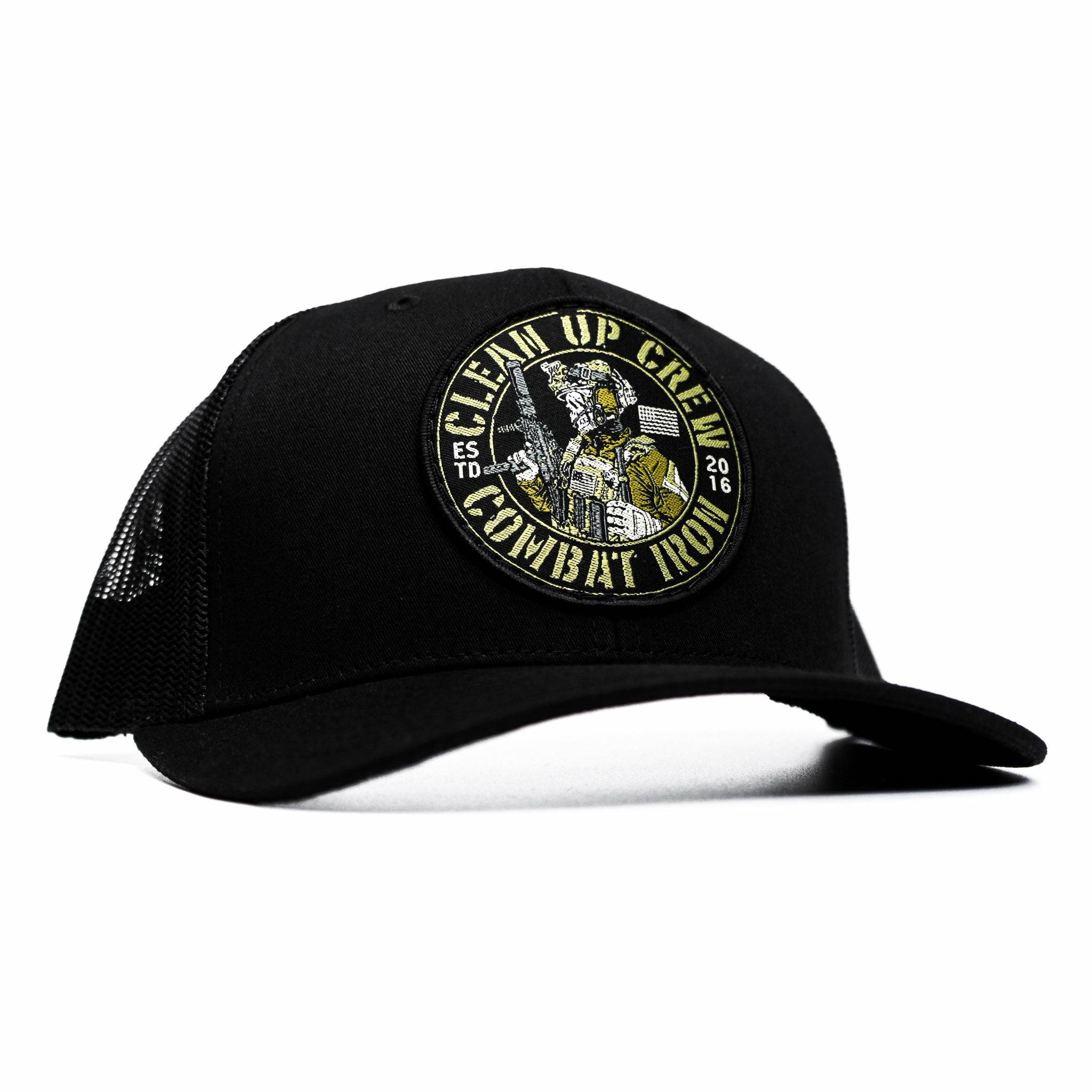 Clean Up Crew Patch Mid-Profile Mesh Snapback Cap