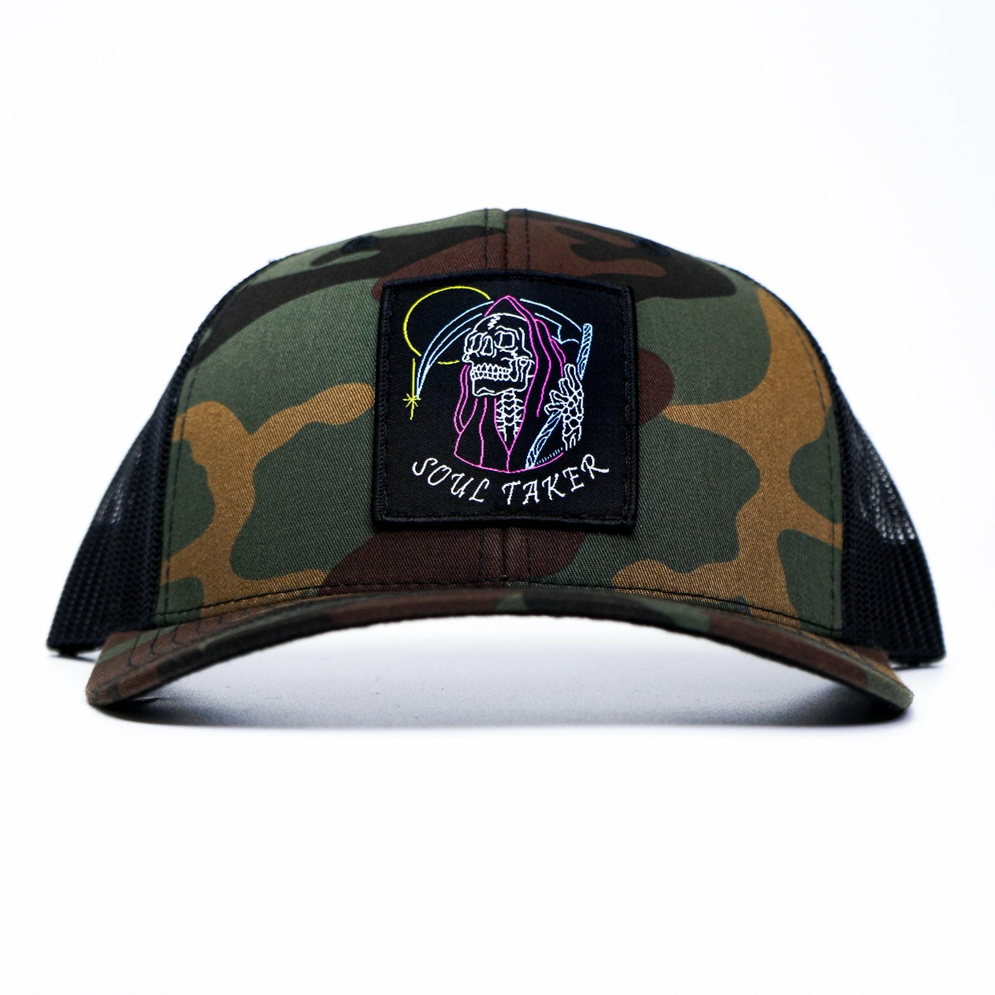 Soul Taker Reaper Patch Snapback Cap