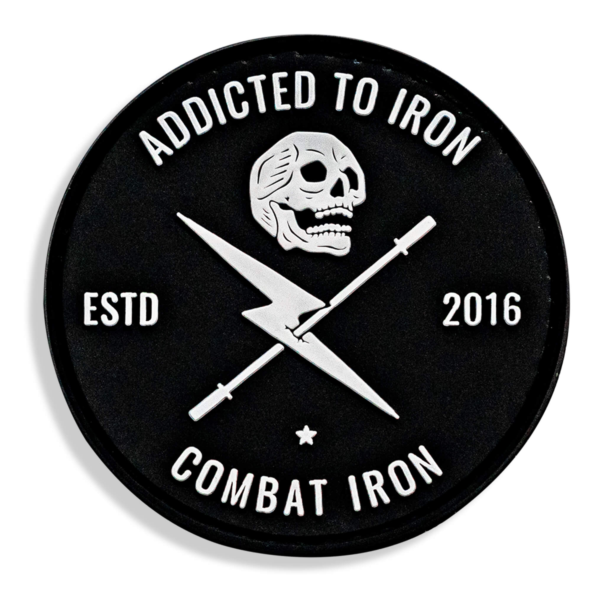 Addicted To Iron 3D PVC Patch