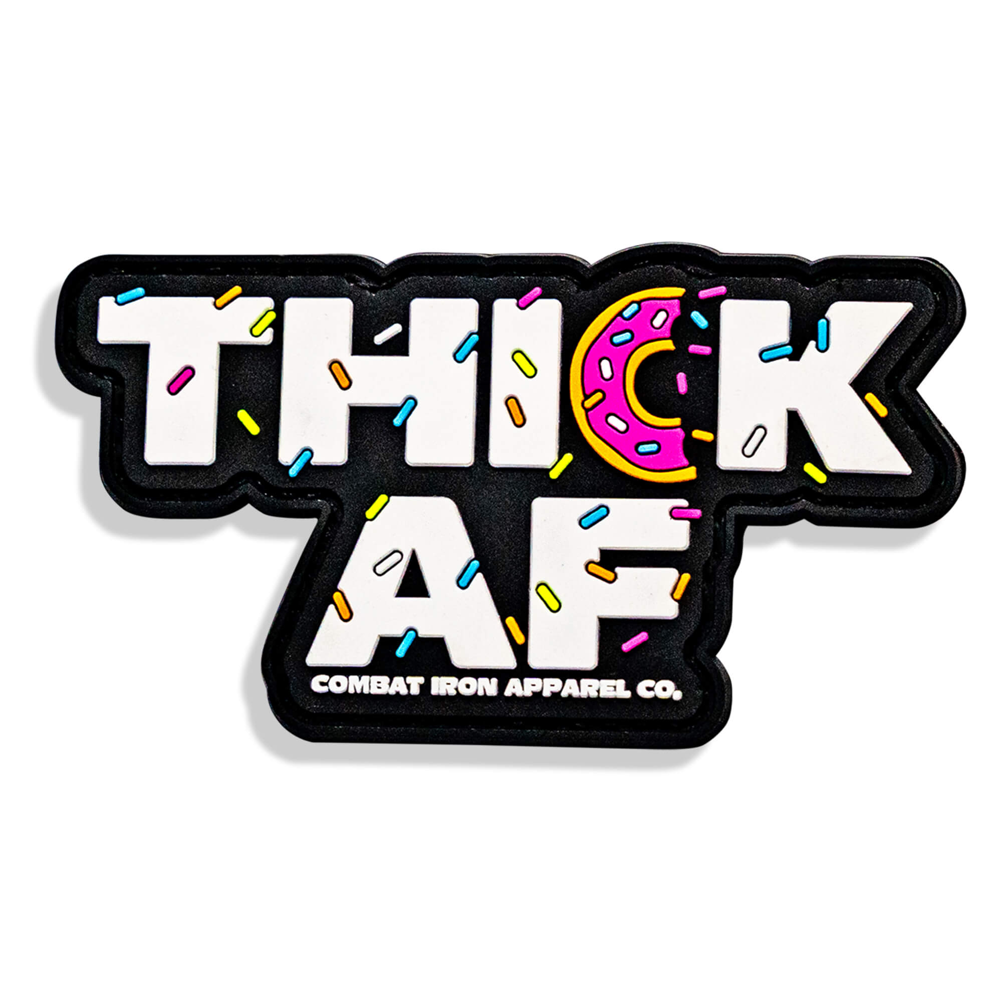Dick AF Donut PVC-Aufnäher