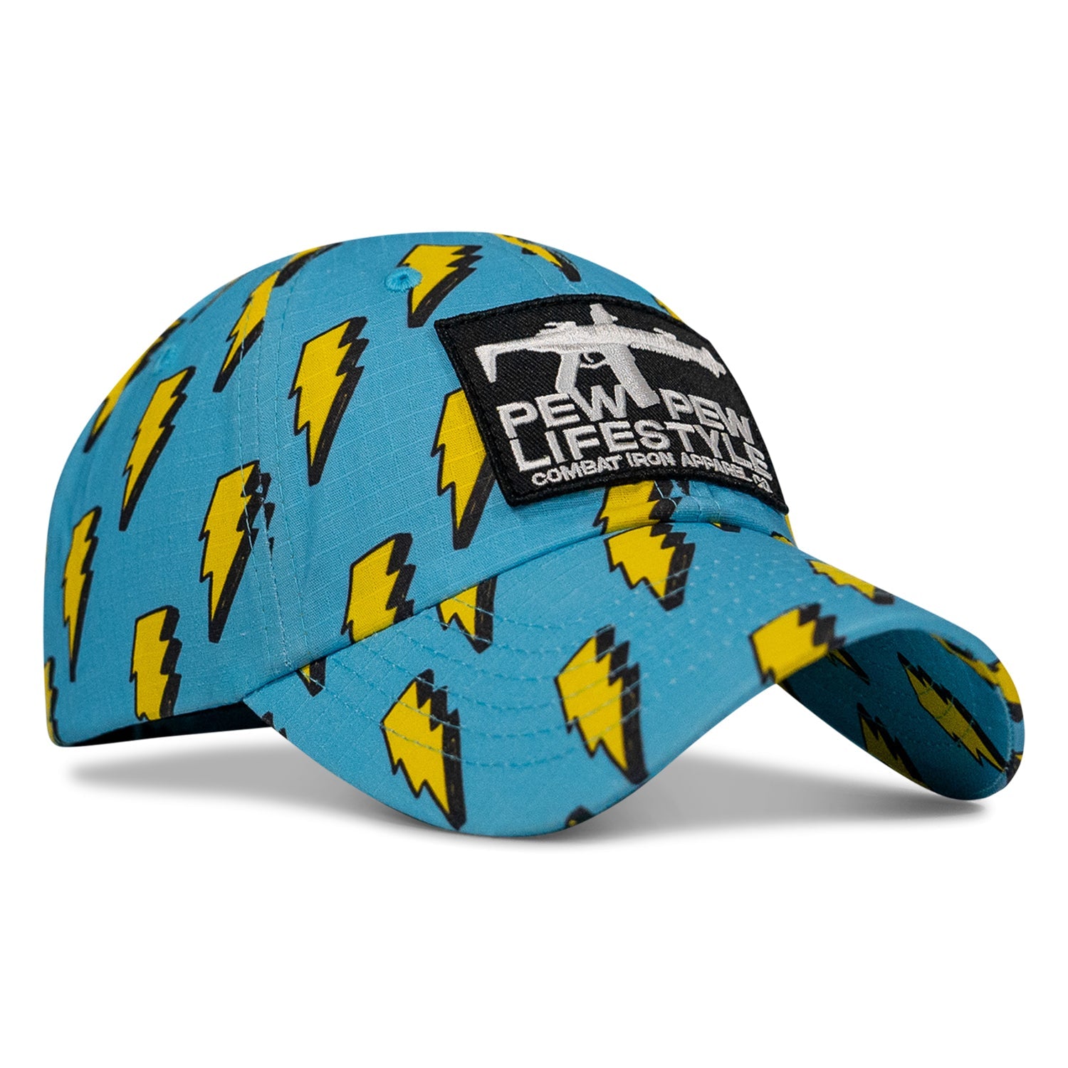 Ripstop PEWPEW LIFESTYLE Patch Low Profile Snapback Hat