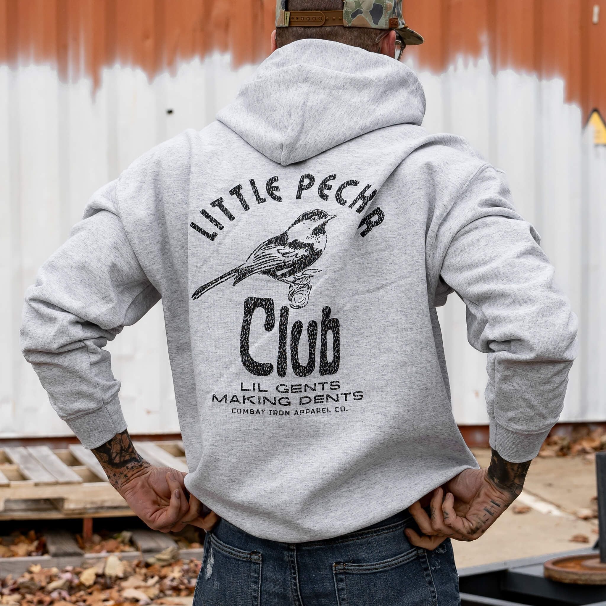 Little Pecker Club Fleece-gefütterter Hoodie