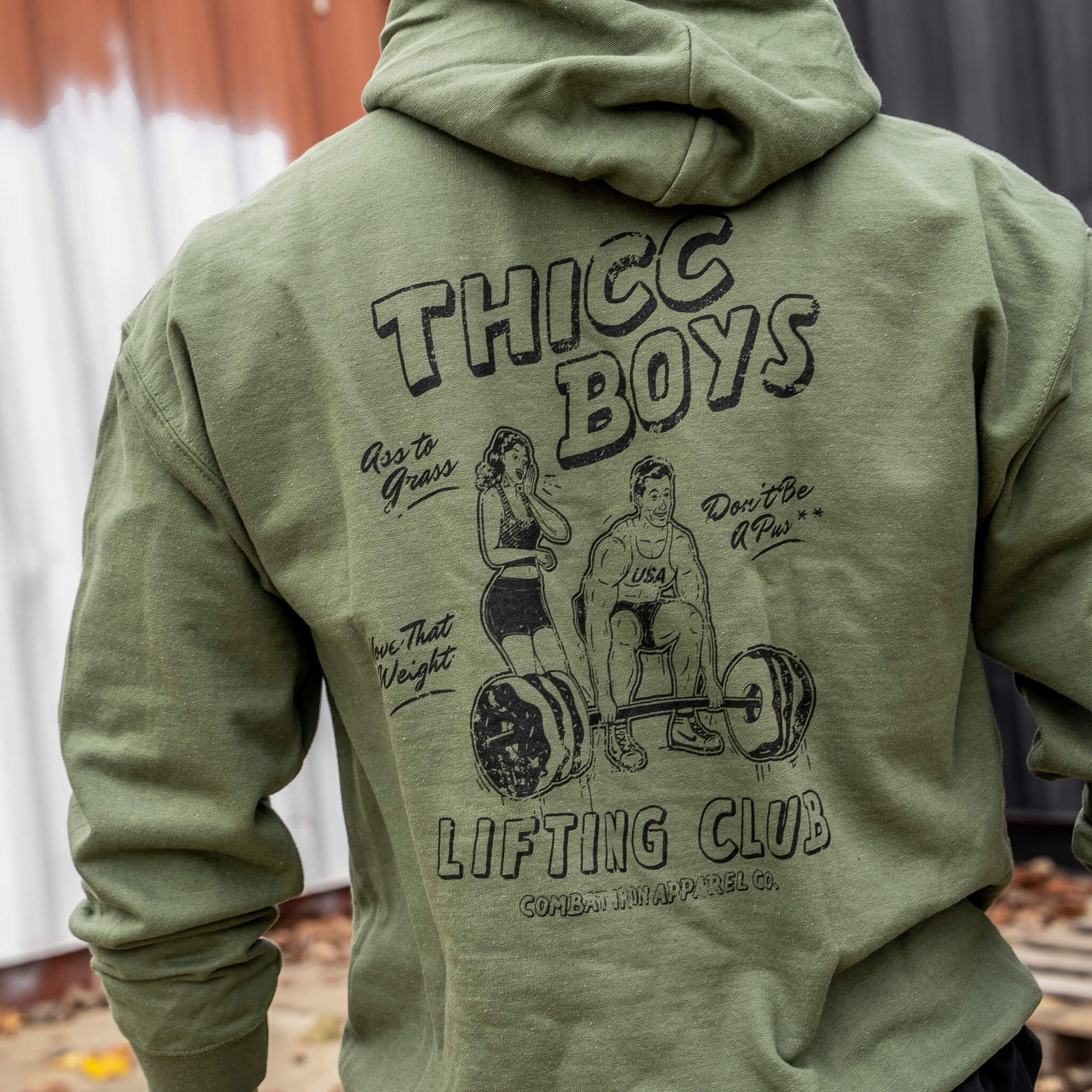 Thicc Boys Lifting Club Men's Hoodie