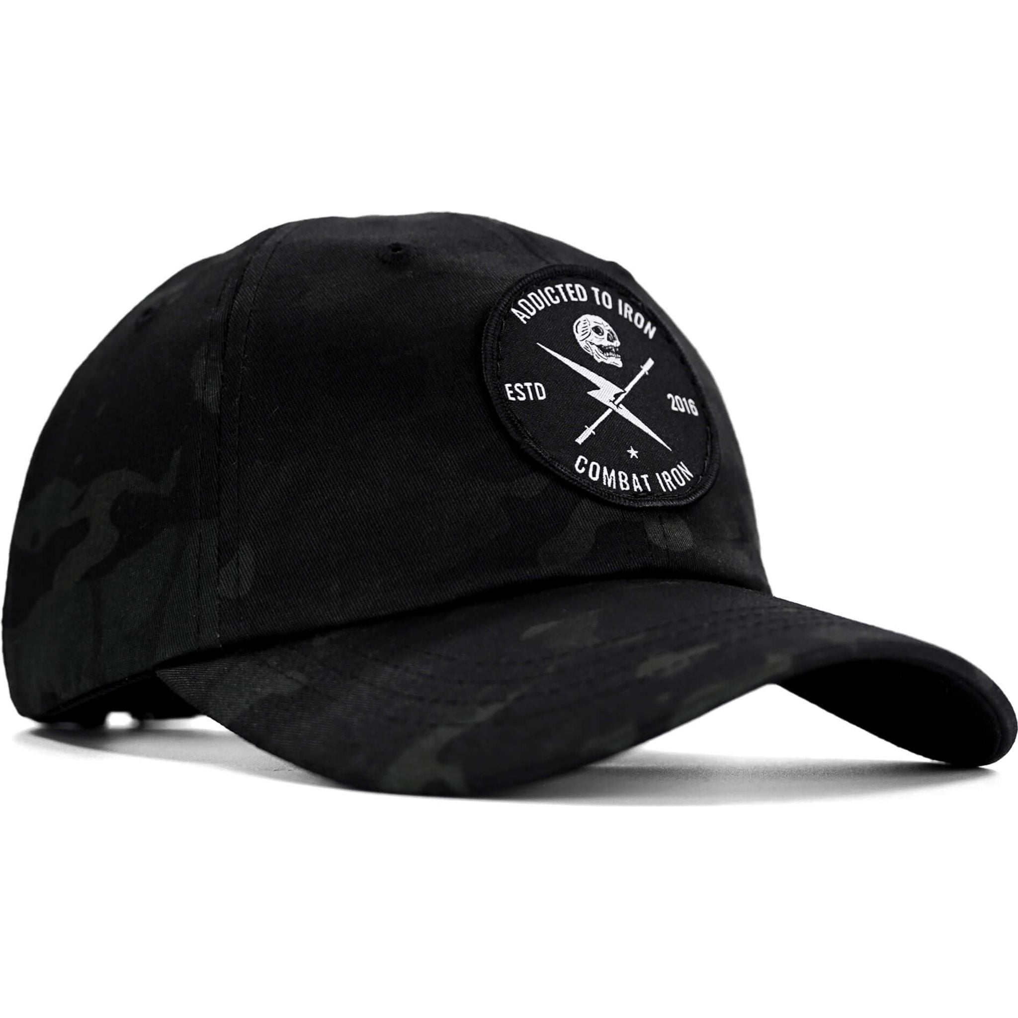 Addicted To Iron Training Patch Dad Hat