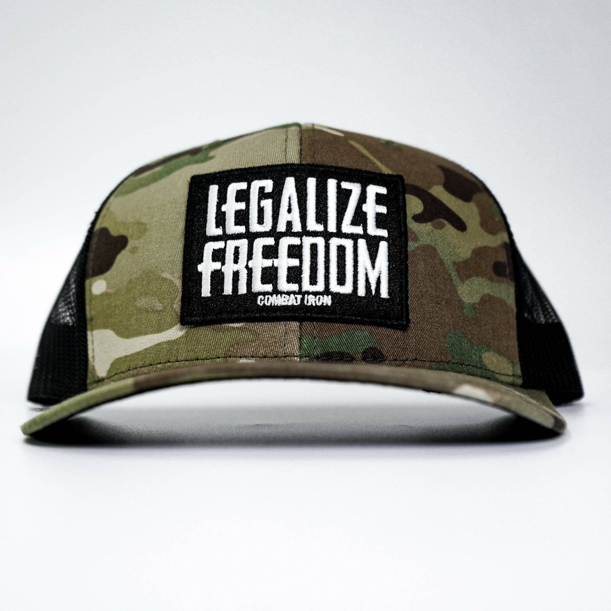 Legalize Freedom Aufnäher Mid-Profile Mesh Snapback