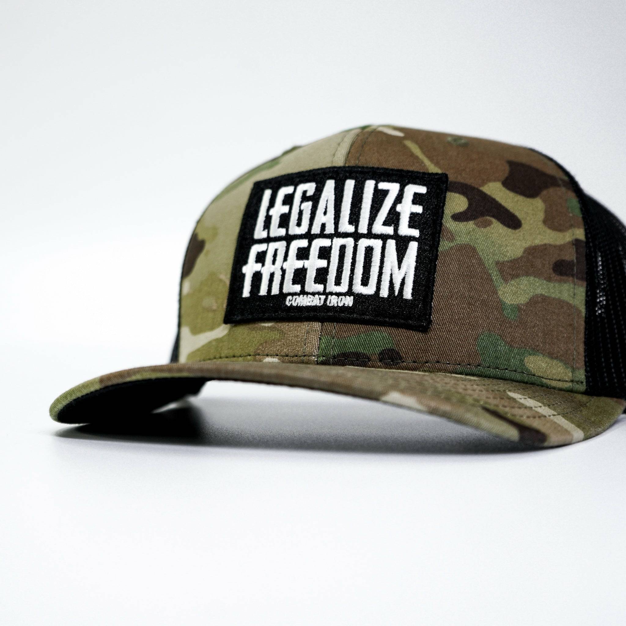 Legalize Freedom Aufnäher Mid-Profile Mesh Snapback
