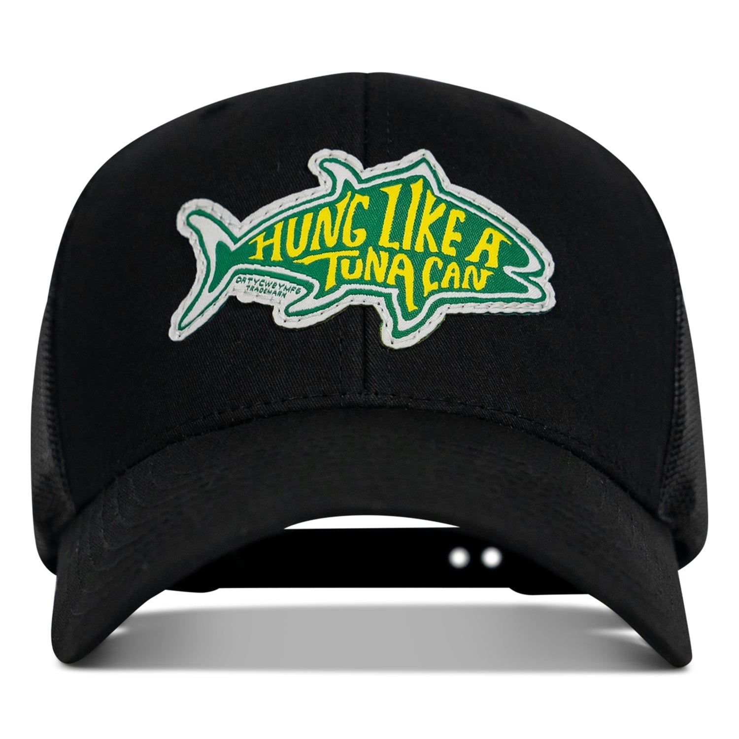 Snapback-Cap „Hung Like A Tuna Can“