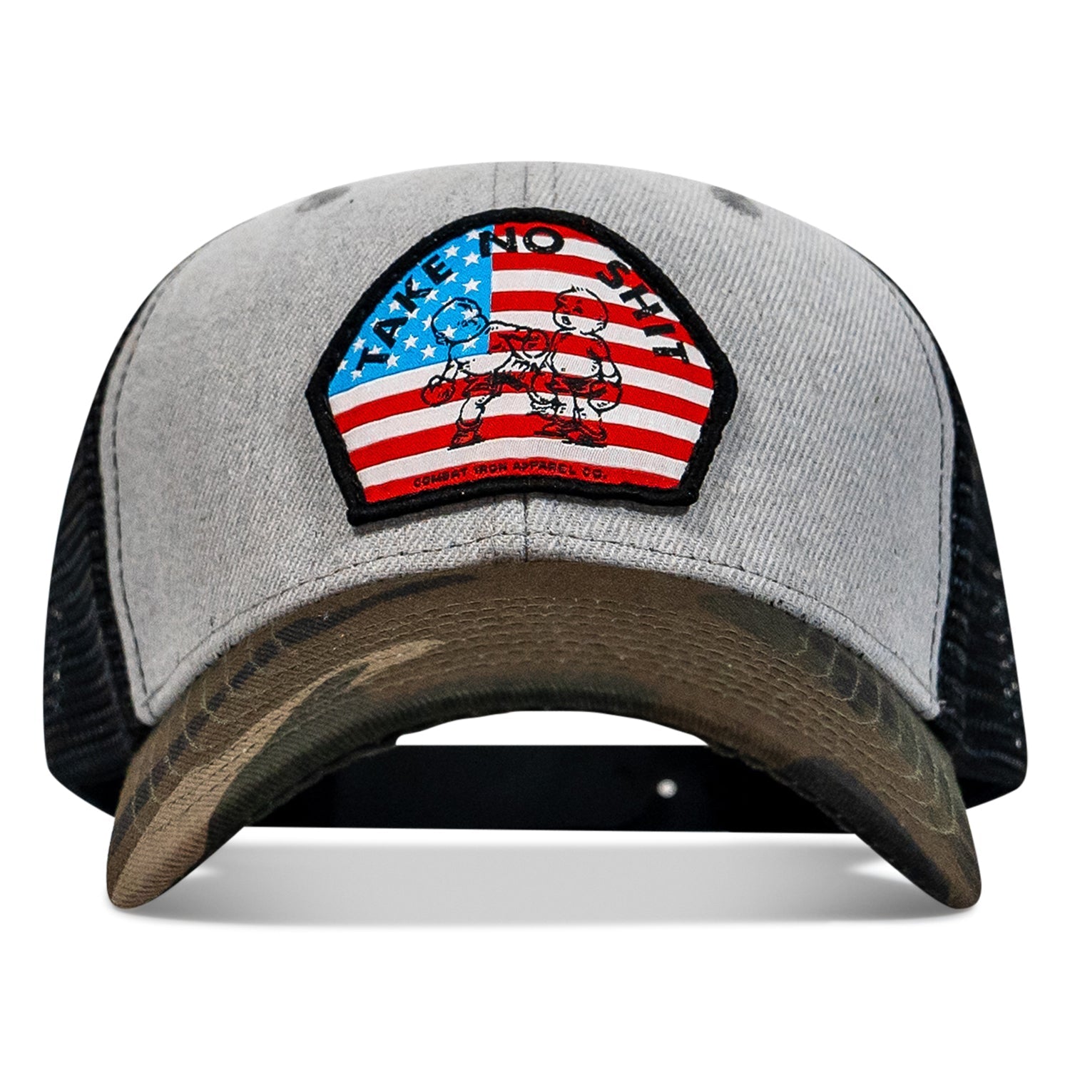 Take No Shit Amerikanische Flagge Patch SnapBack