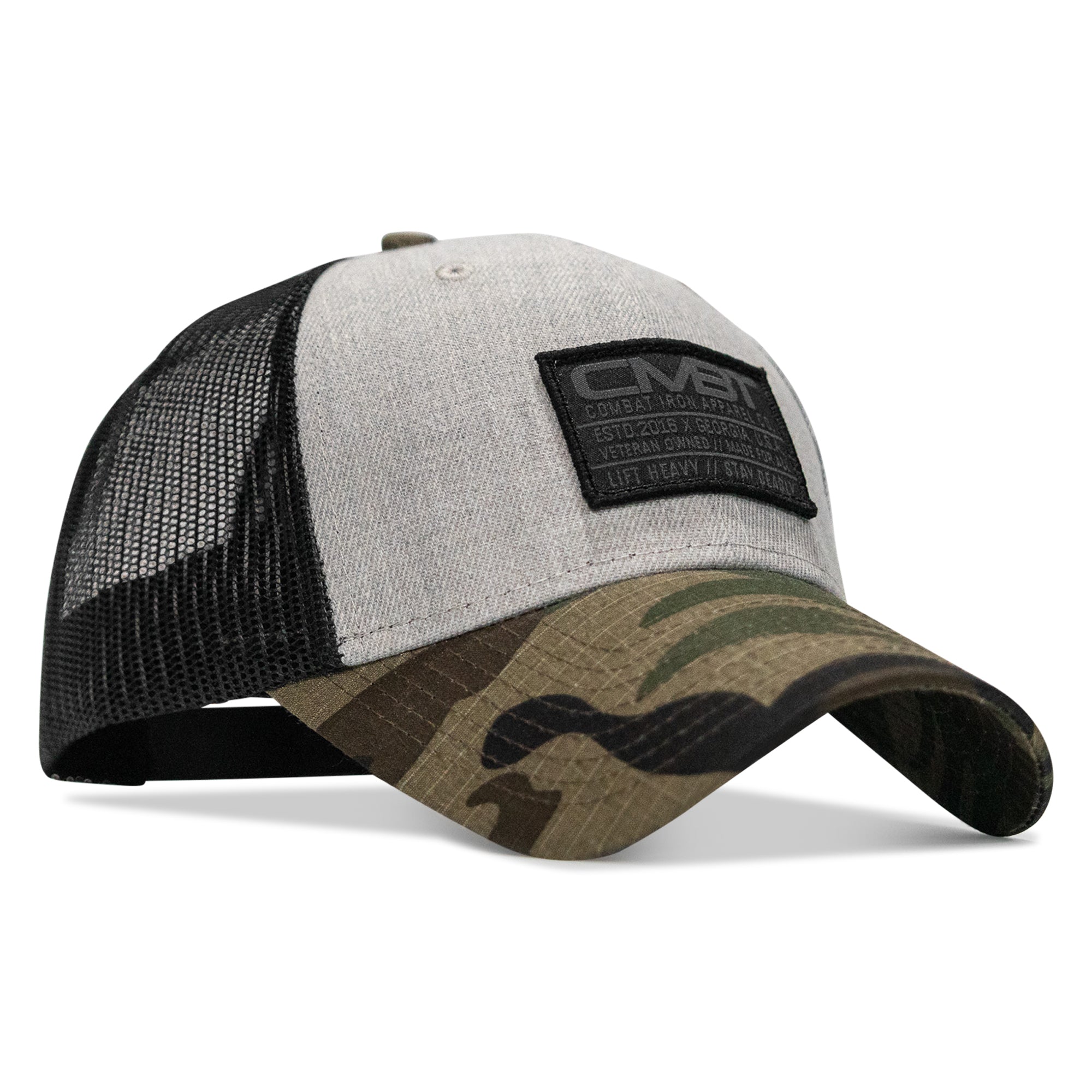 Branded CMBT Subdued Labeled Snapback Hat