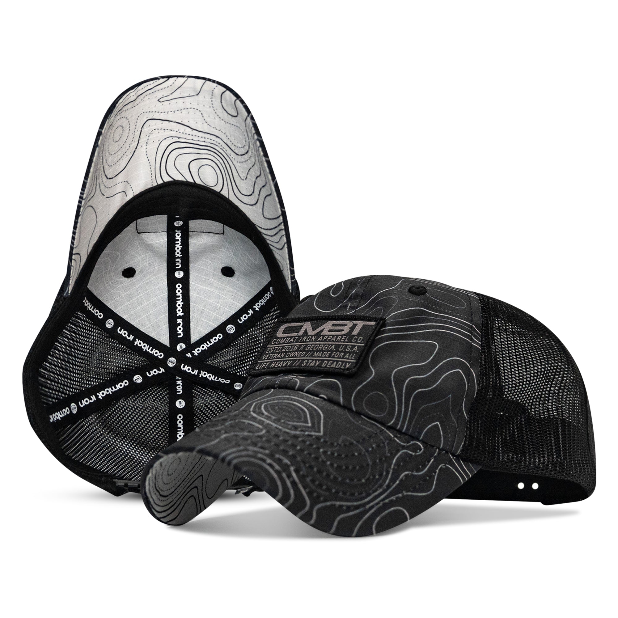 Branded CMBT Low Profile Ripstop Snapback Hat