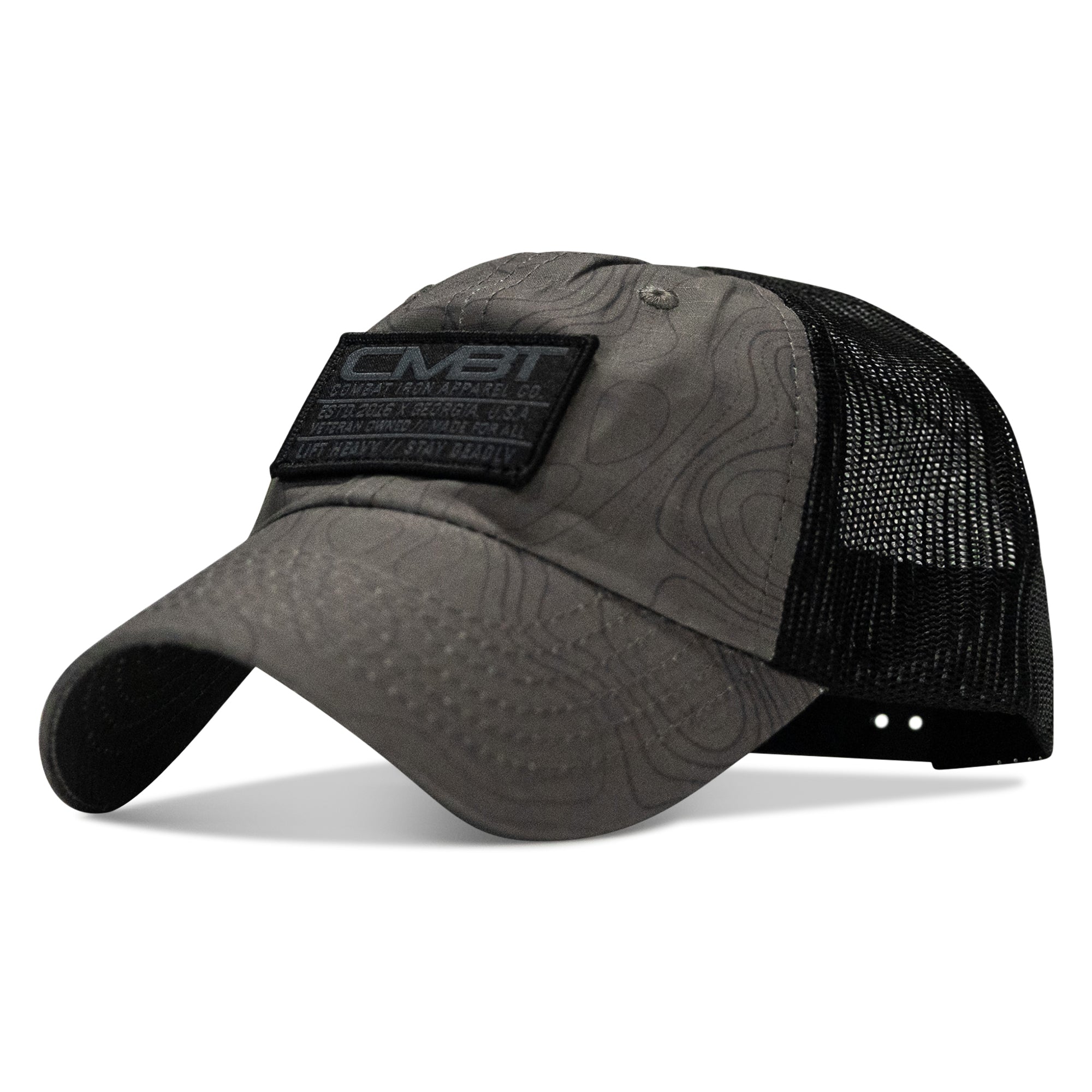 Branded CMBT Low Profile Ripstop Snapback Hat
