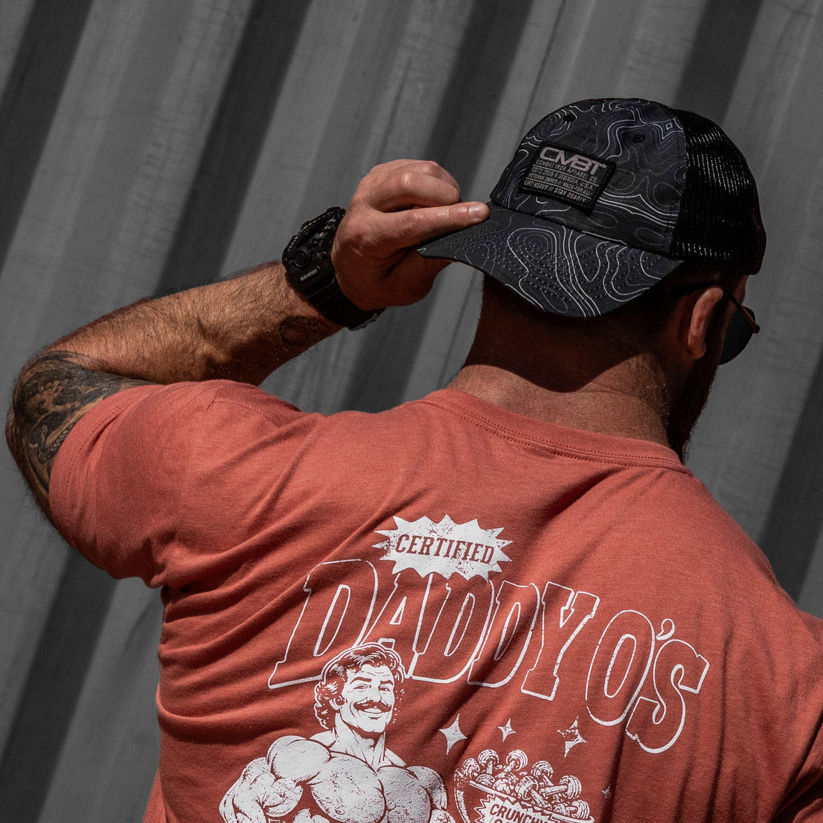 Branded CMBT Low Profile Ripstop Snapback Hat
