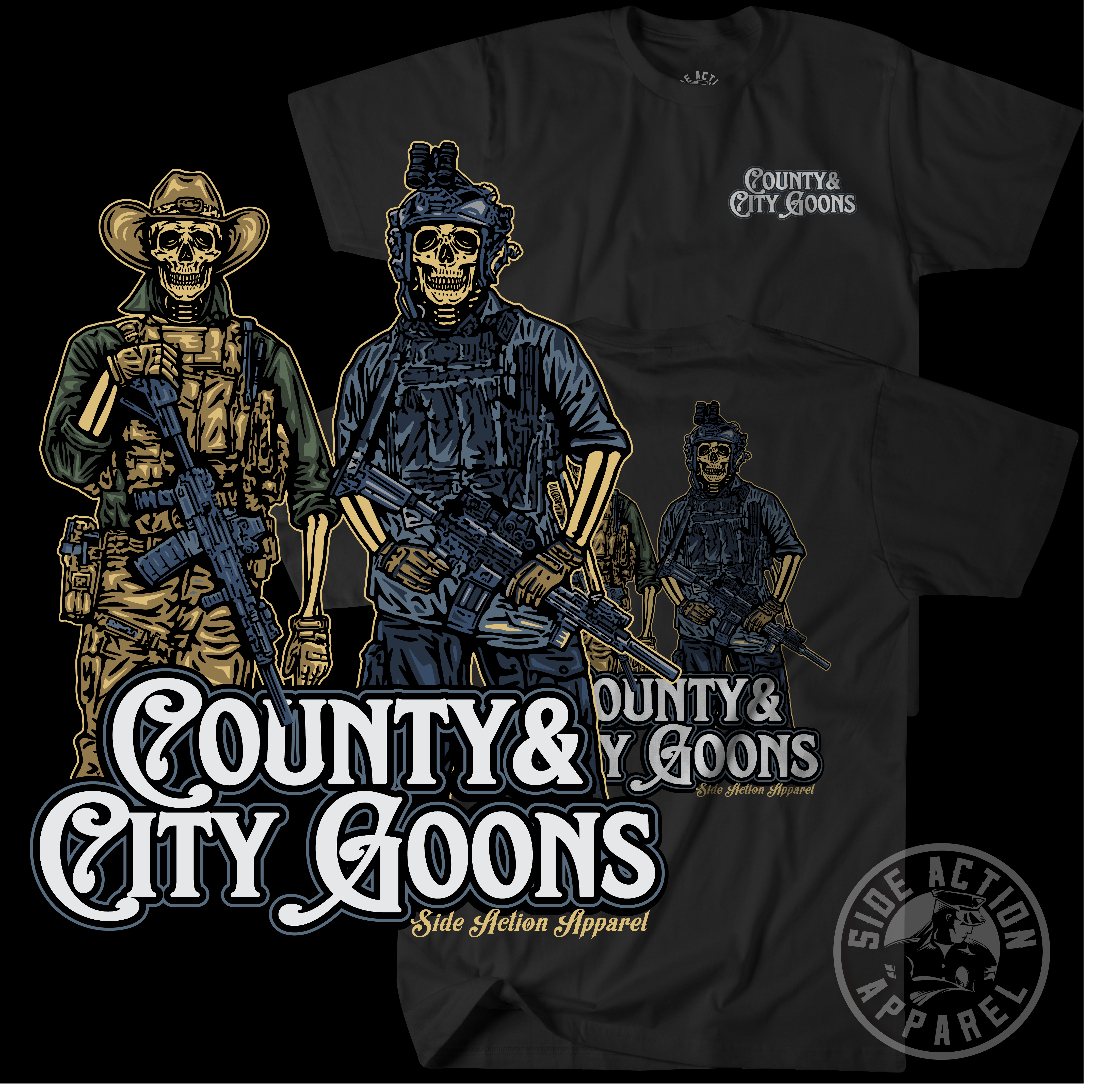 County & City Goons Tee