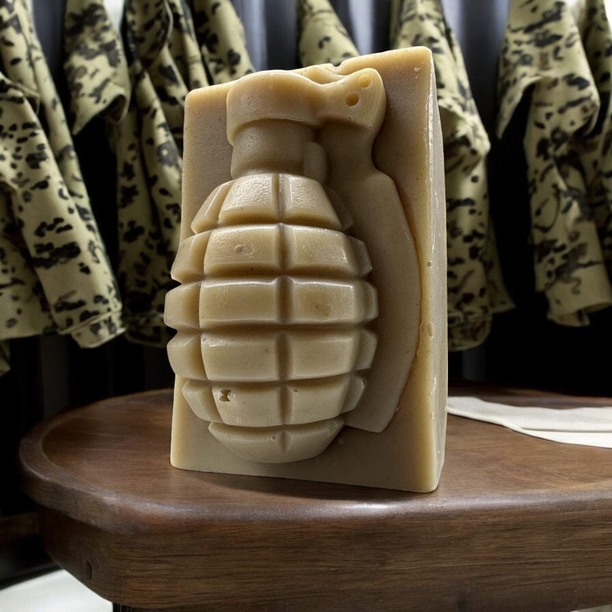 Cash Sales Natural Grenade Soap
