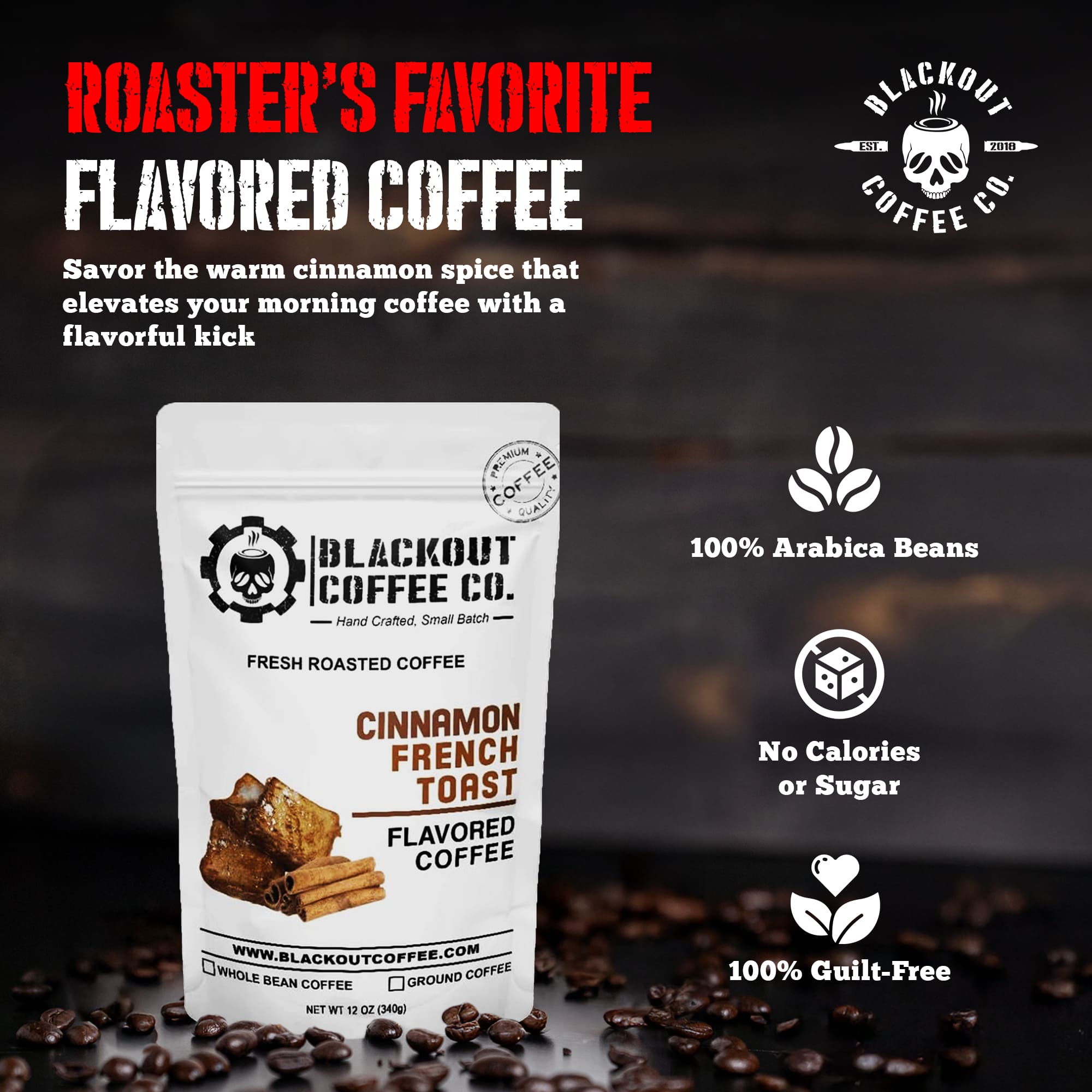 Cinnamon French Toast Flavored Coffee
