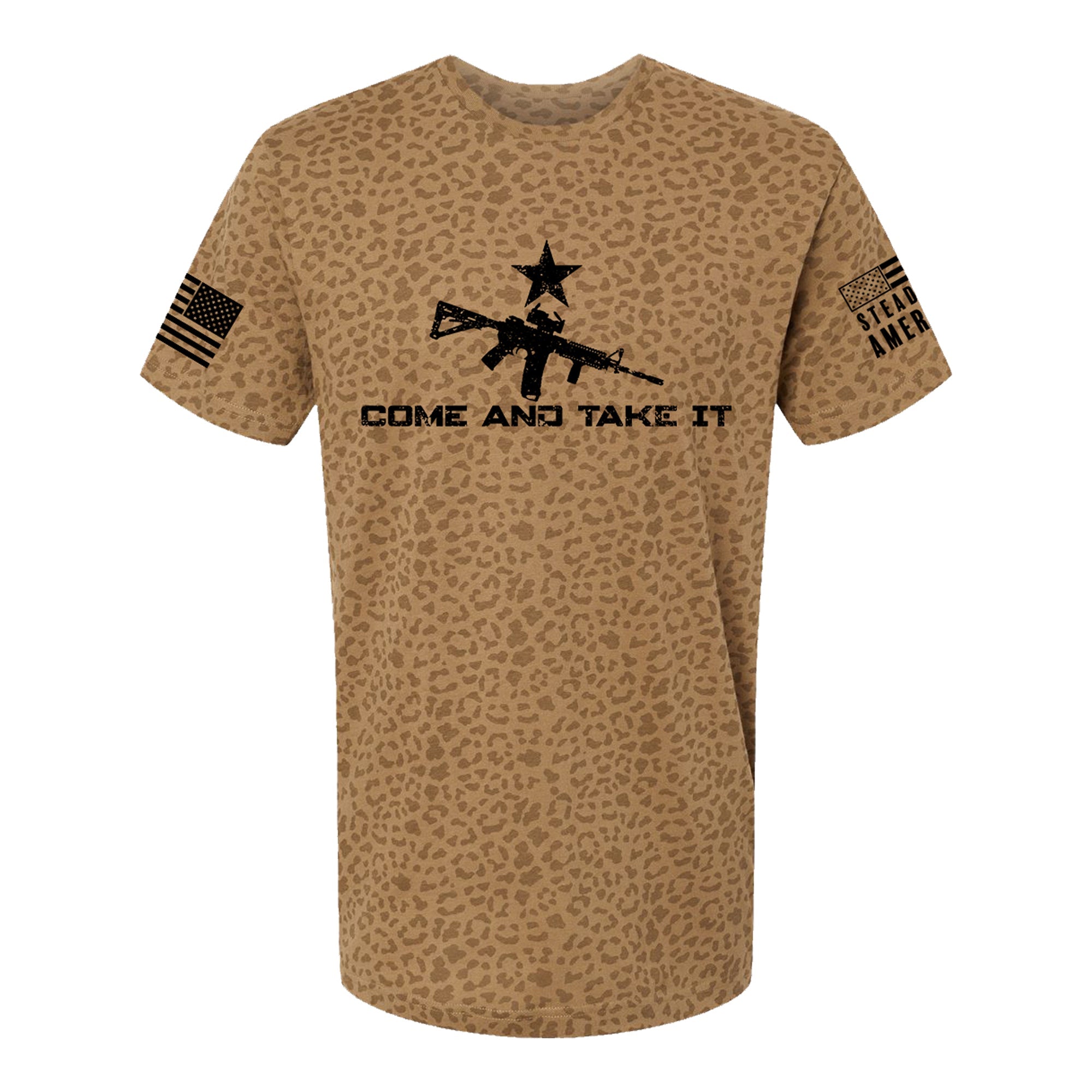 Come and Take It T-Shirt Leopard Print