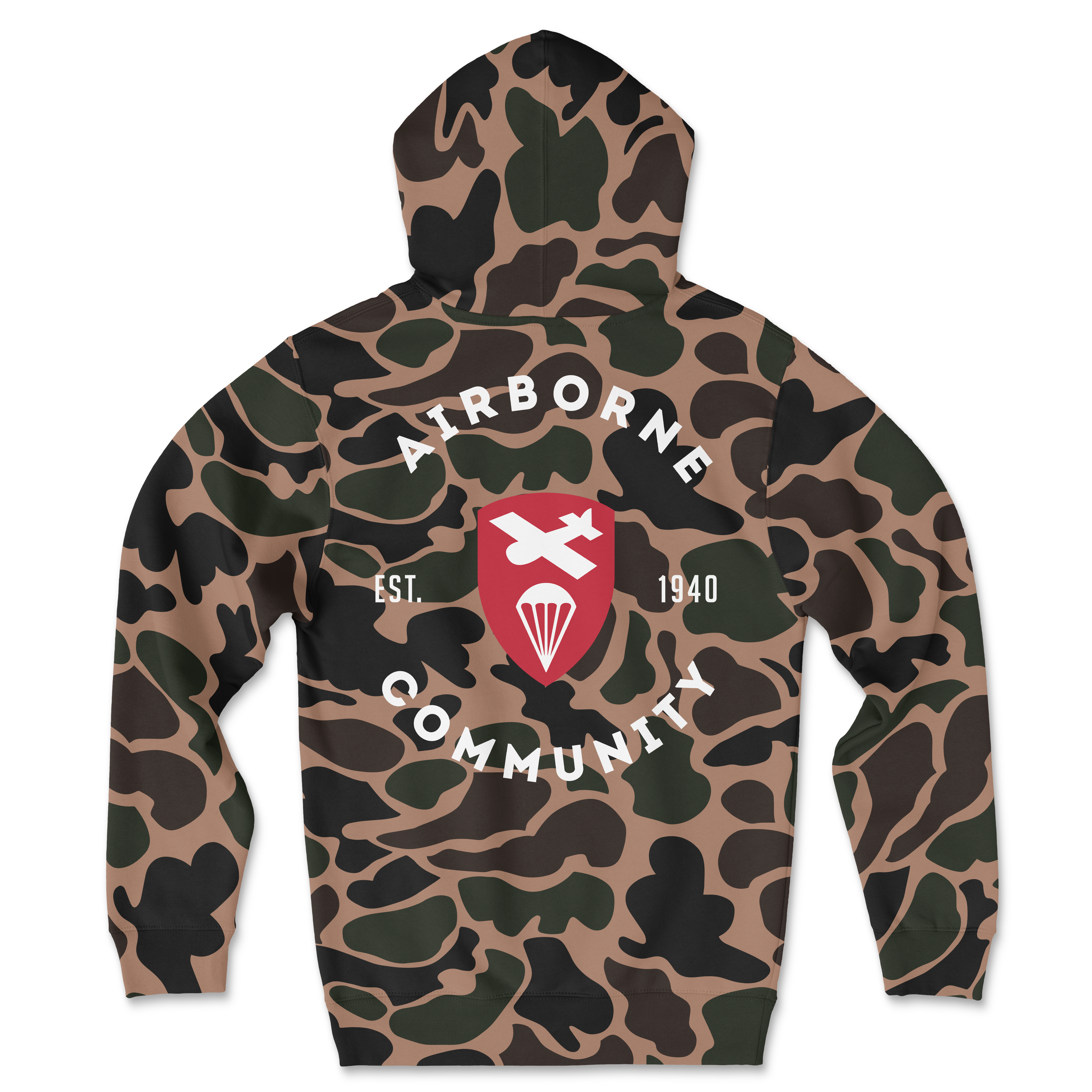 Airborne Community Camo Hoodie