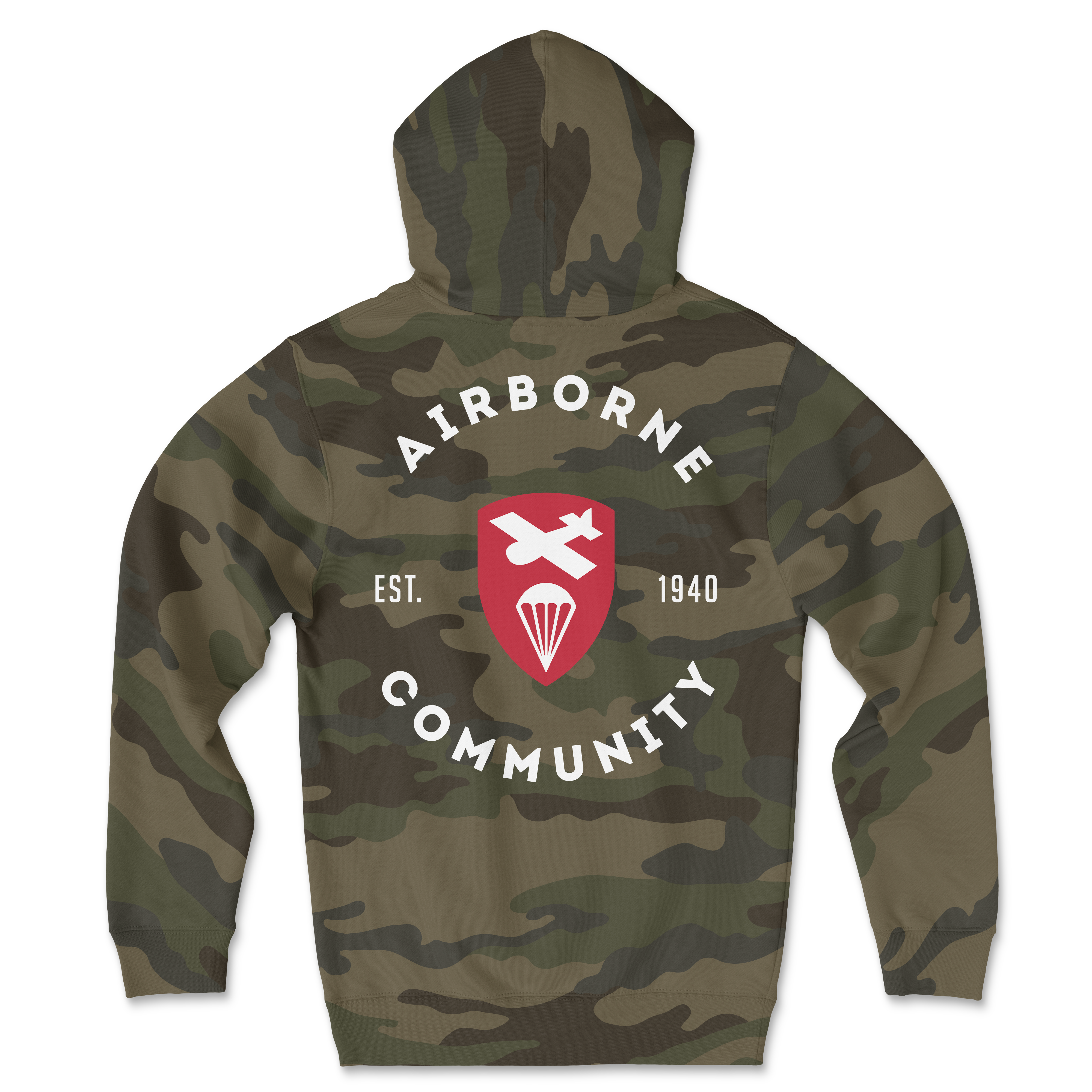 Airborne Community Camo Hoodie