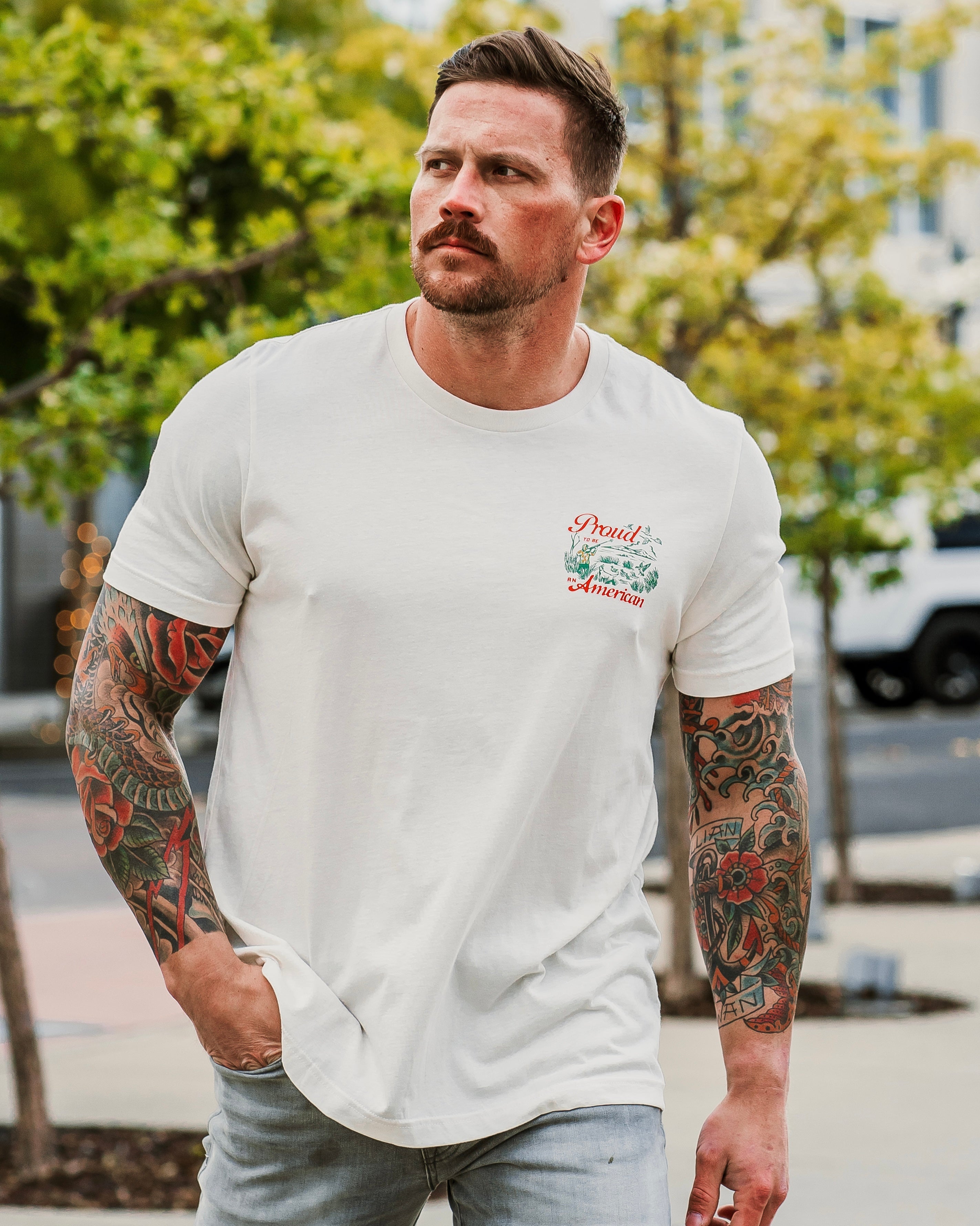 Proud to Be an American Hunter T-Shirt | The Brave Ones