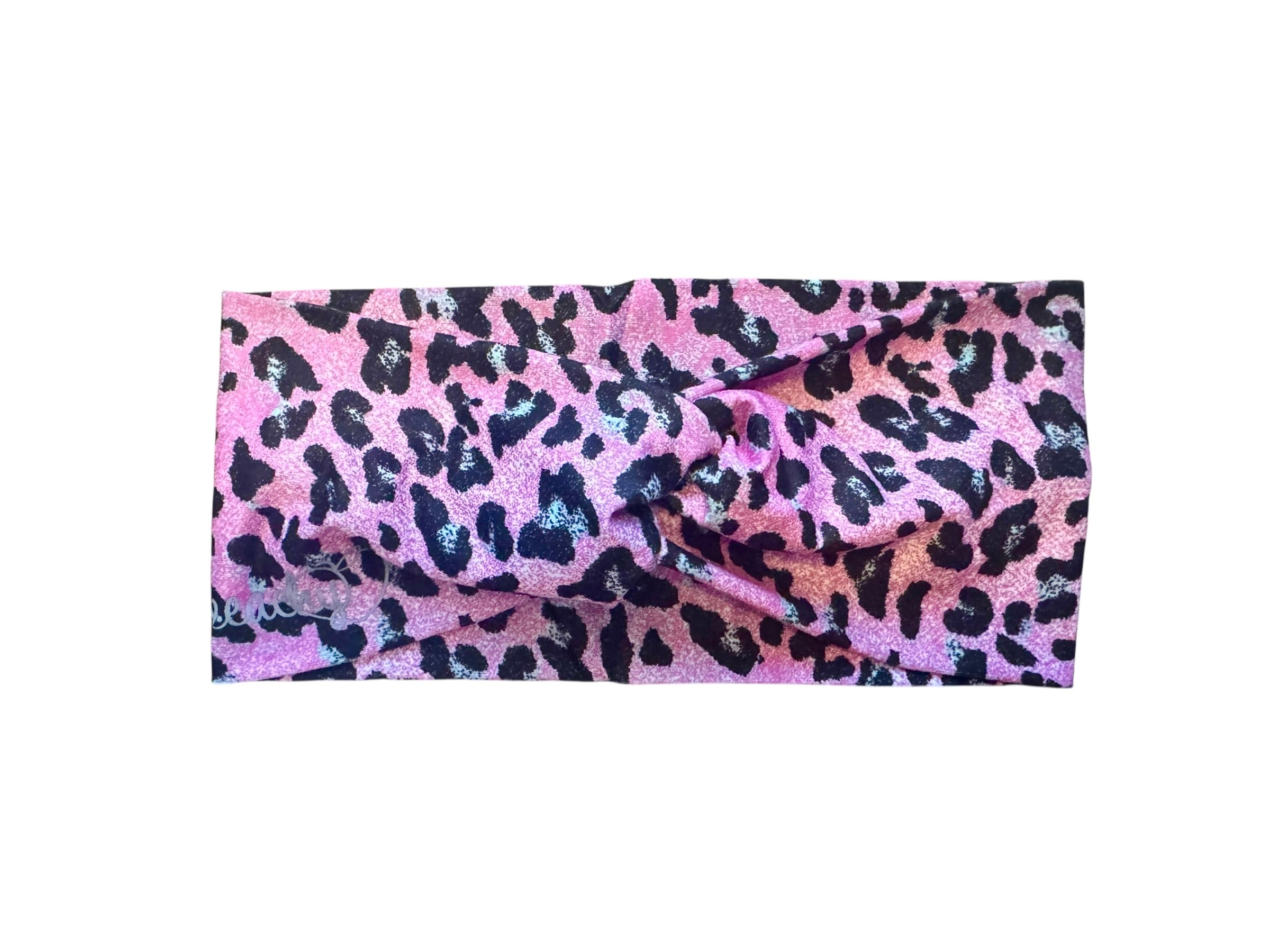 Metallic Leopard Headband