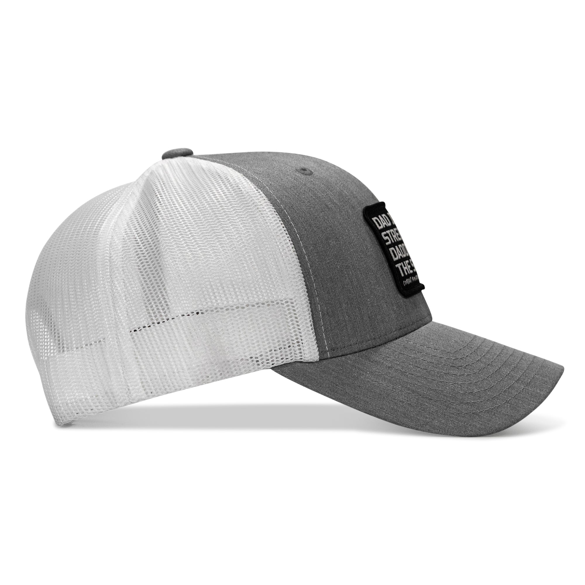 Dad In The Streets. Daddy In The Sheets. Black Patch Snapback Hat