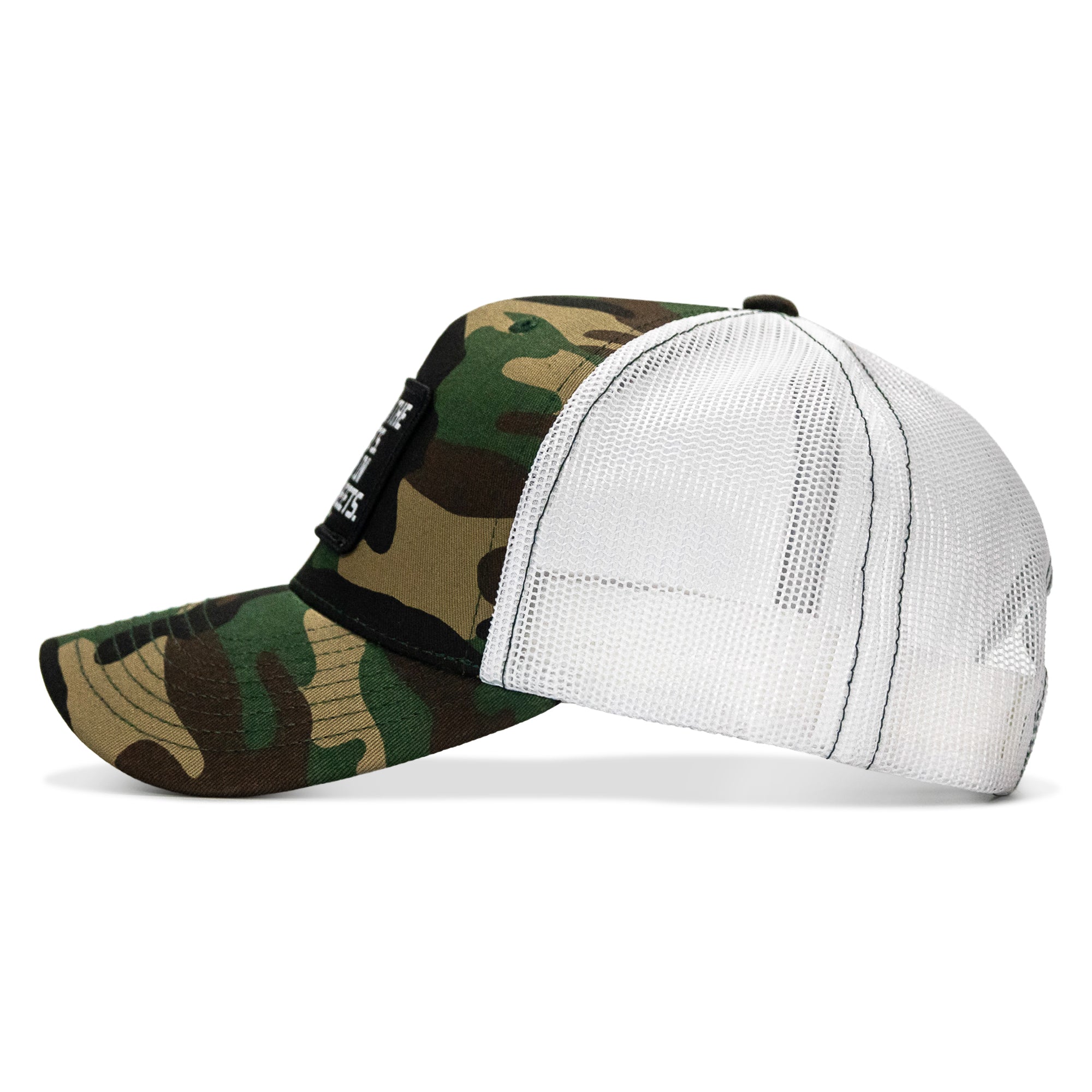 Dad In The Streets. Daddy In The Sheets. Black Patch Snapback Hat