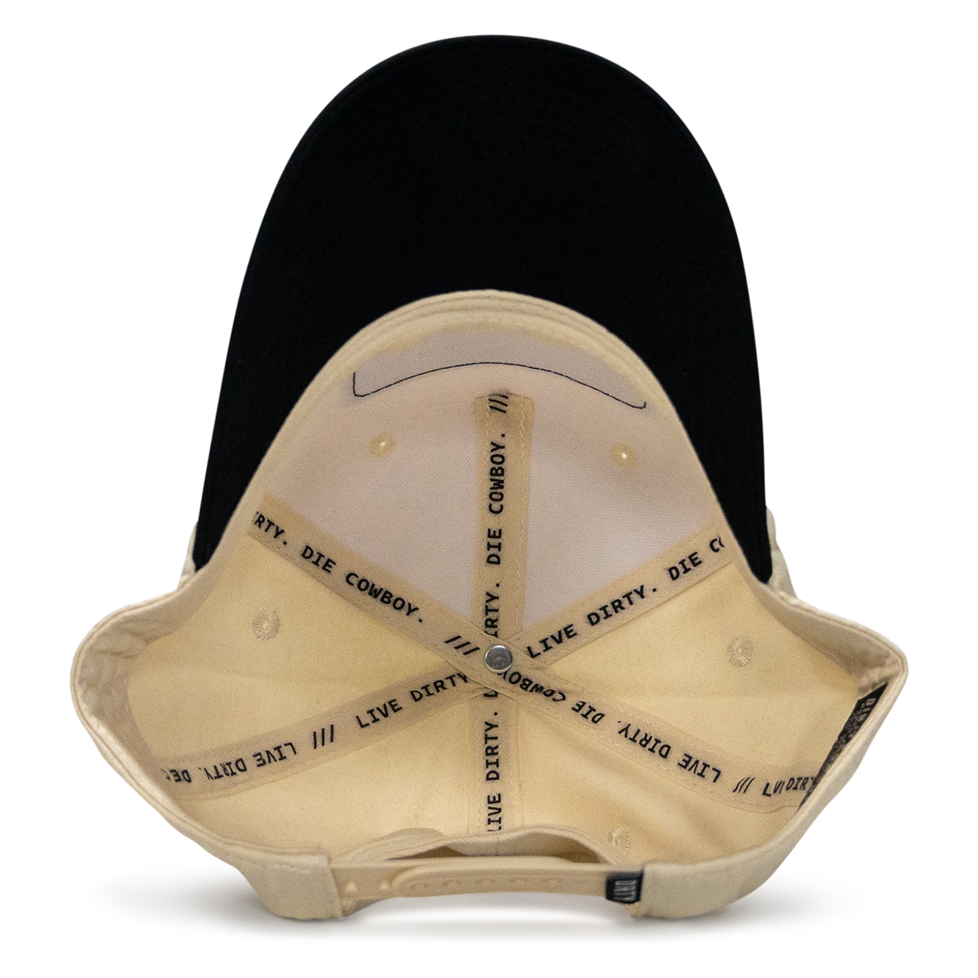 Drty Cwby Bronco Patch Classic 5 Pannel Snapback Hat