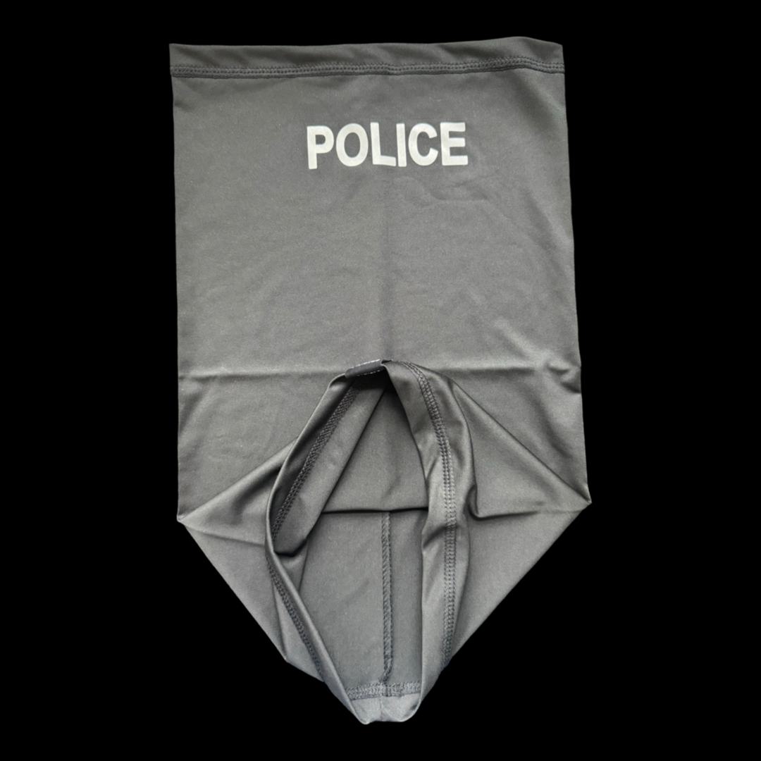 Neck Gaiter- BLACK POLICE