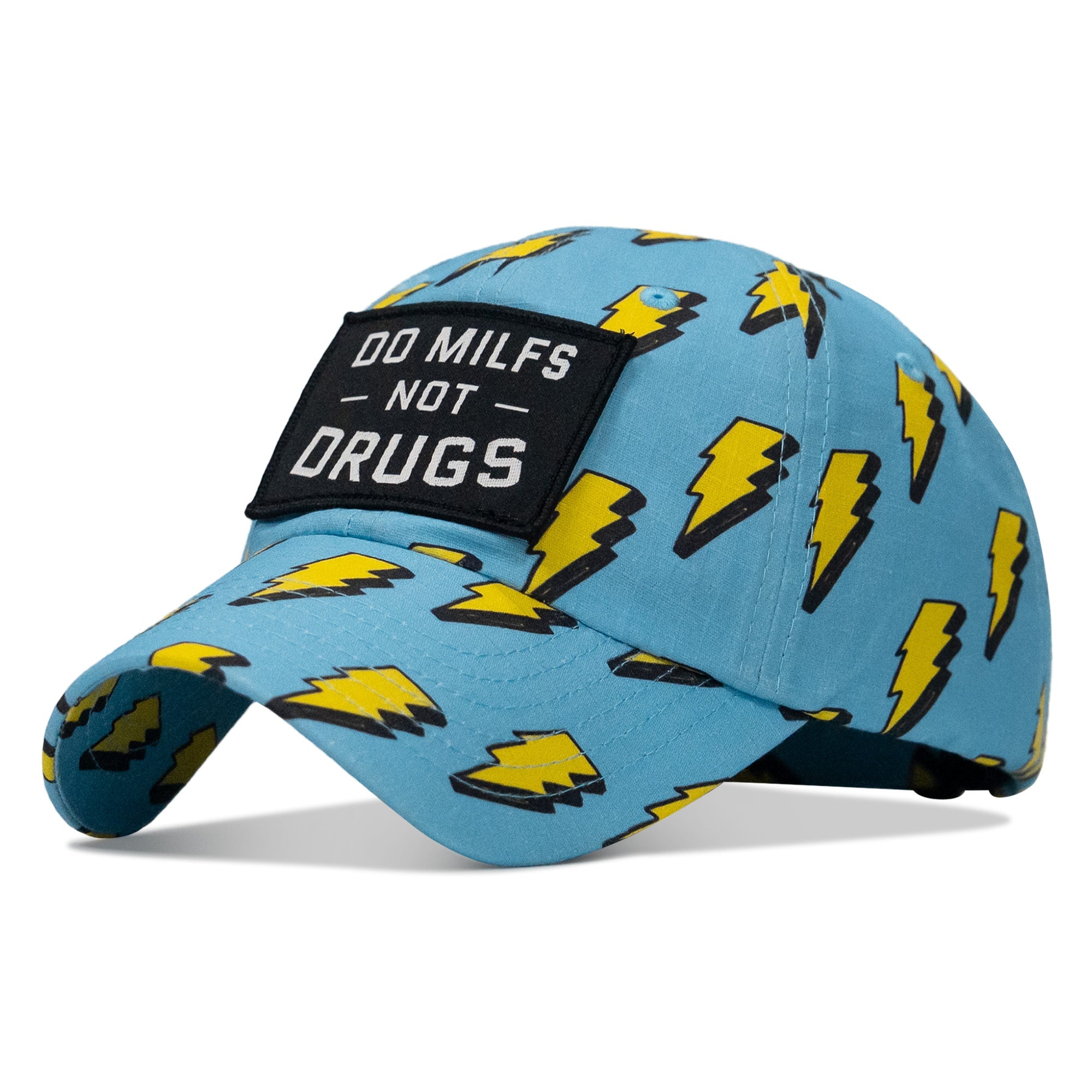 Ripstop Do Milfs Not Drugs Patch Low Profile Snapback