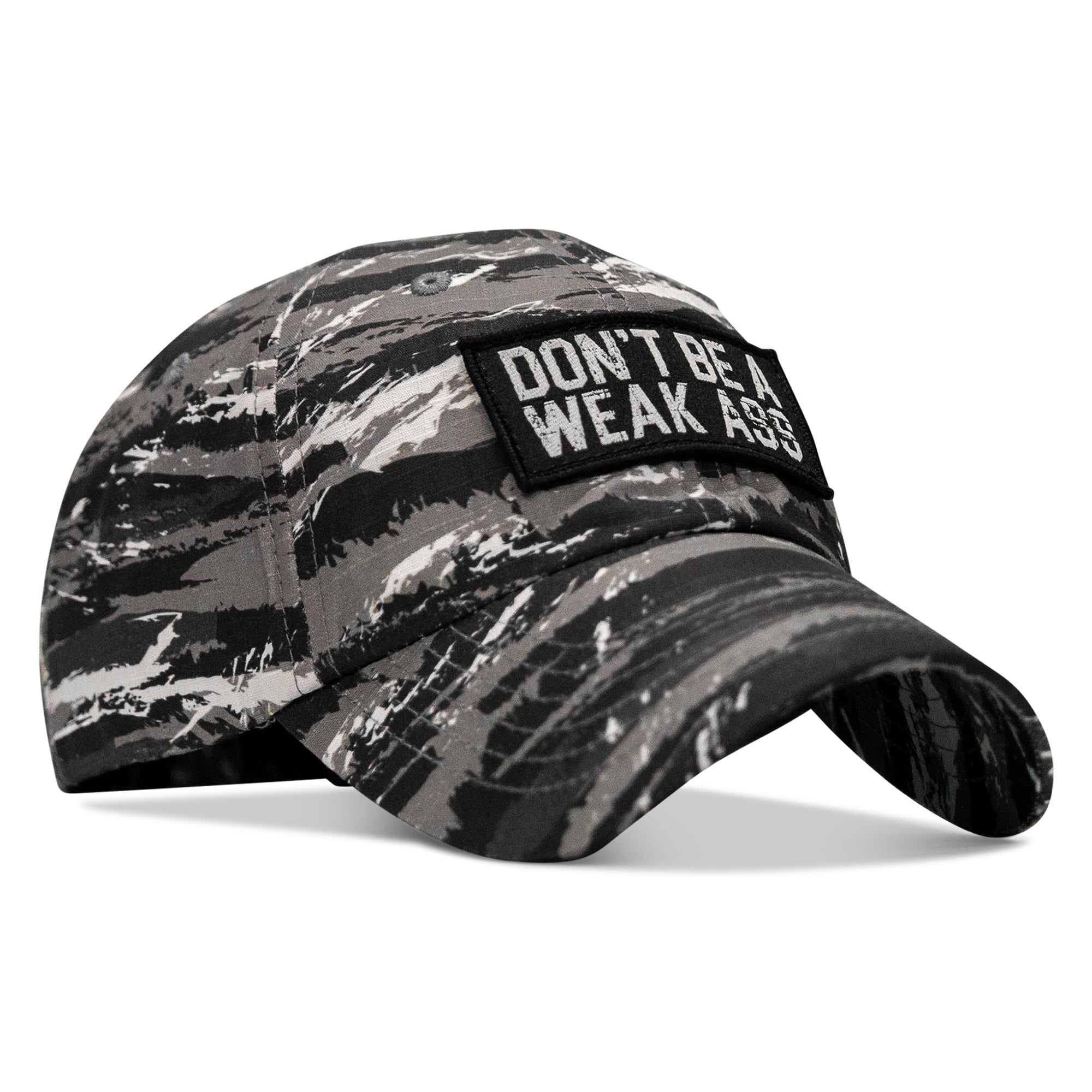 Don't Be A Weak Ass Patch Low Profile RipStop Hat
