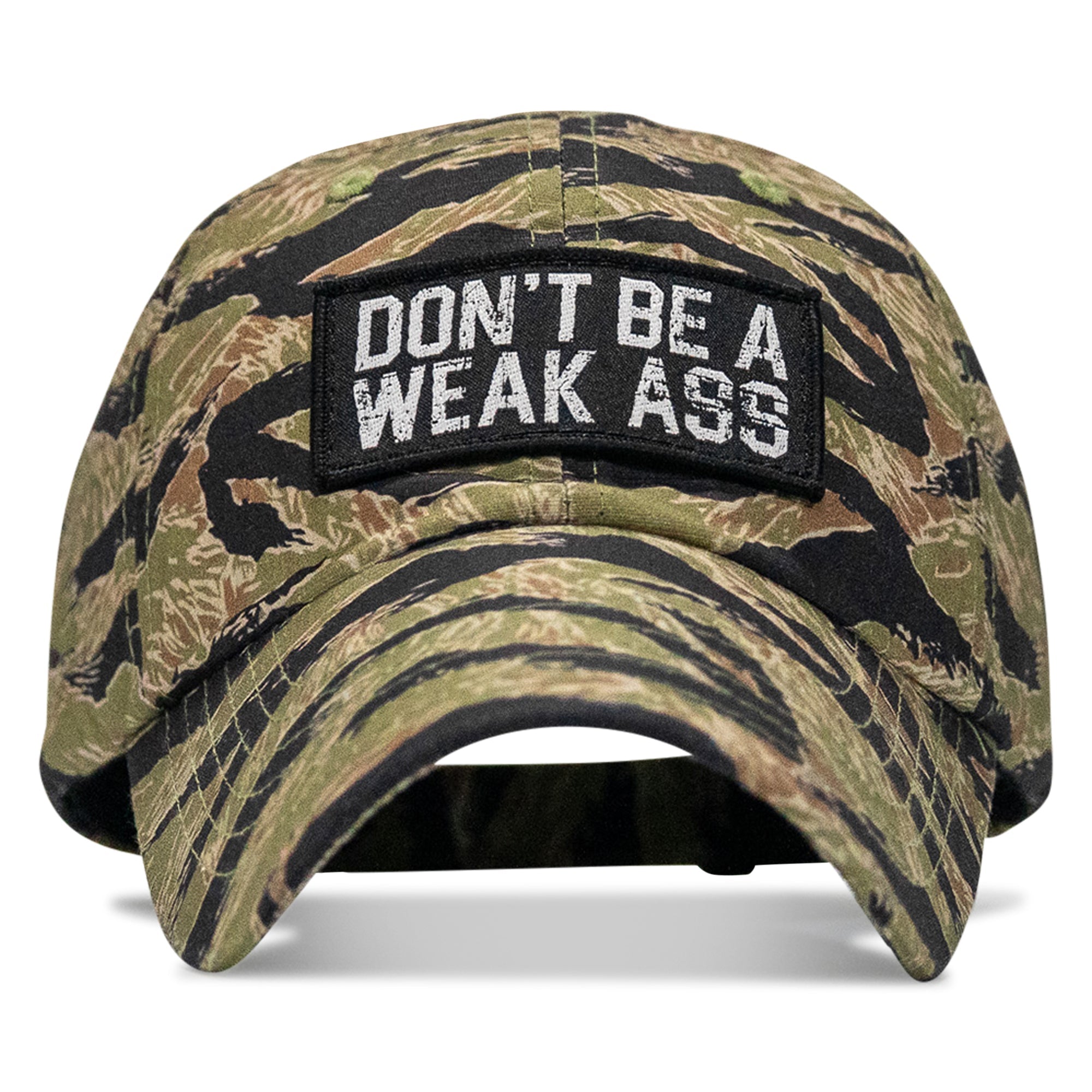 Don't Be A Weak Ass Patch Low Profile RipStop Hat