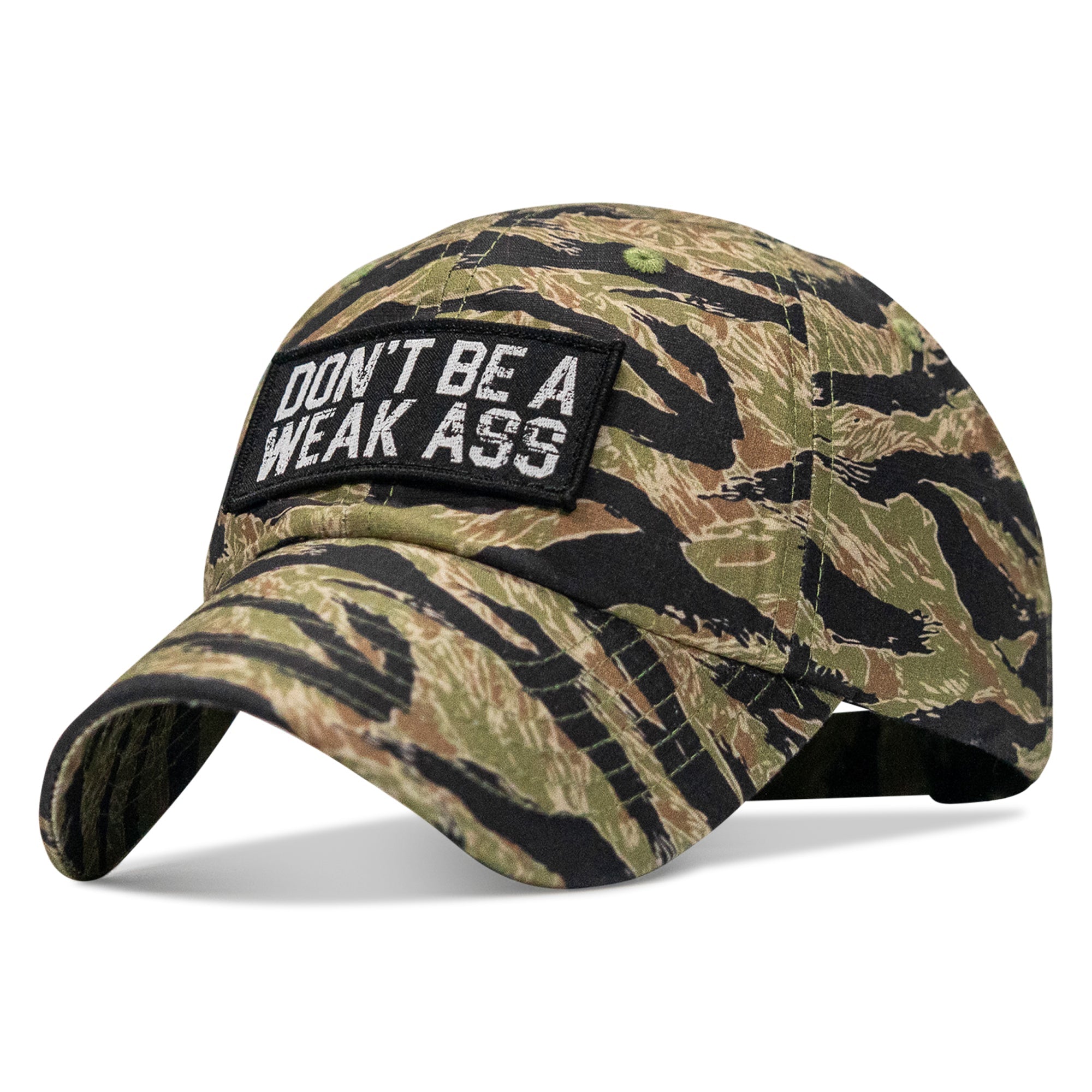 Don't Be A Weak Ass Patch Low Profile RipStop Hat